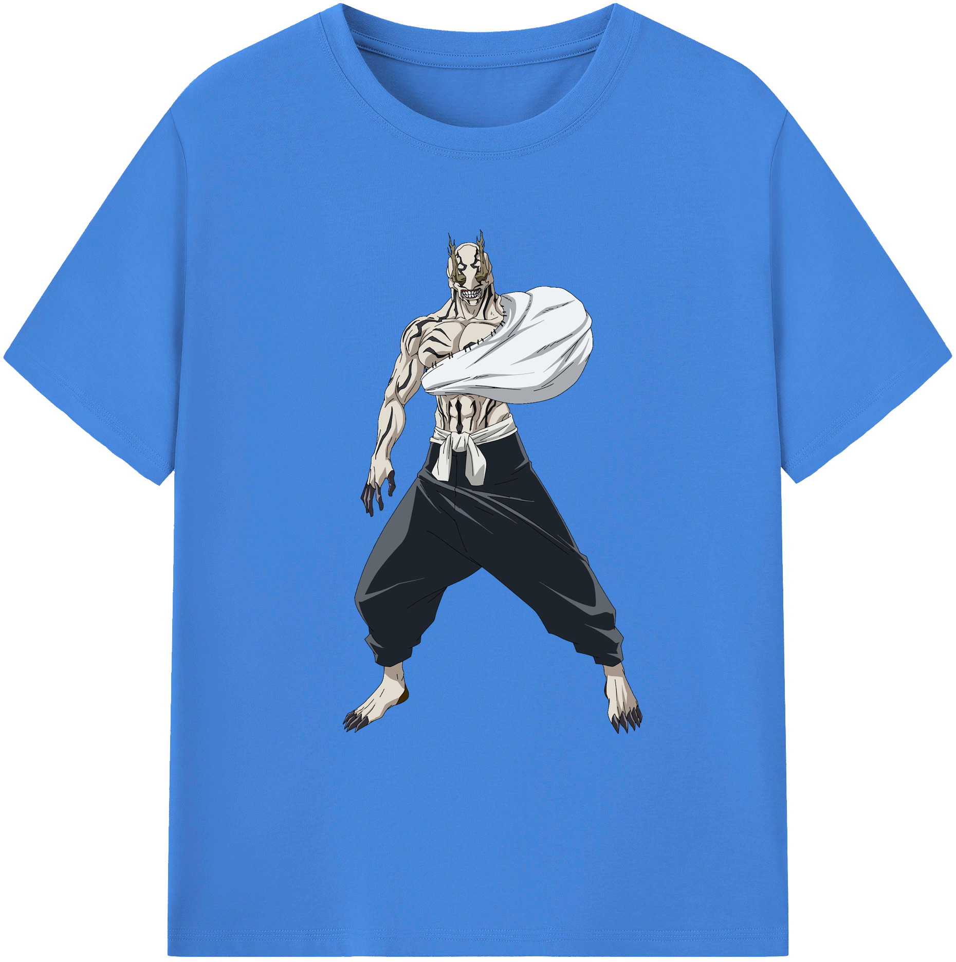 （画像用） 呪術廻戦 Jujutsu Kaisen 綿100％ メンズ半袖Tシャツ｜肌触りやわらか＆通気性