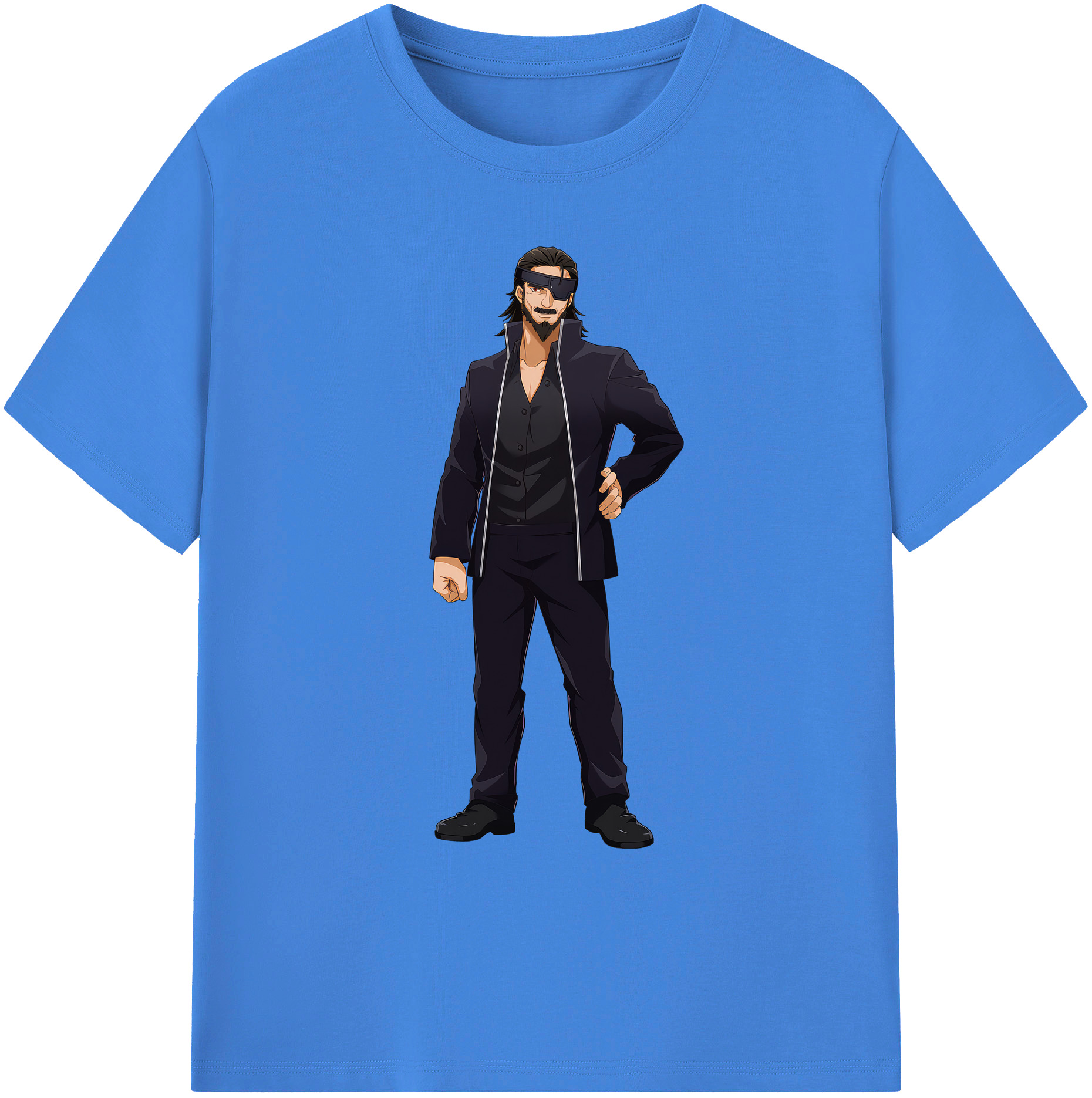 （画像用） 呪術廻戦 Jujutsu Kaisen 綿100％ メンズ半袖Tシャツ｜肌触りやわらか＆通気性