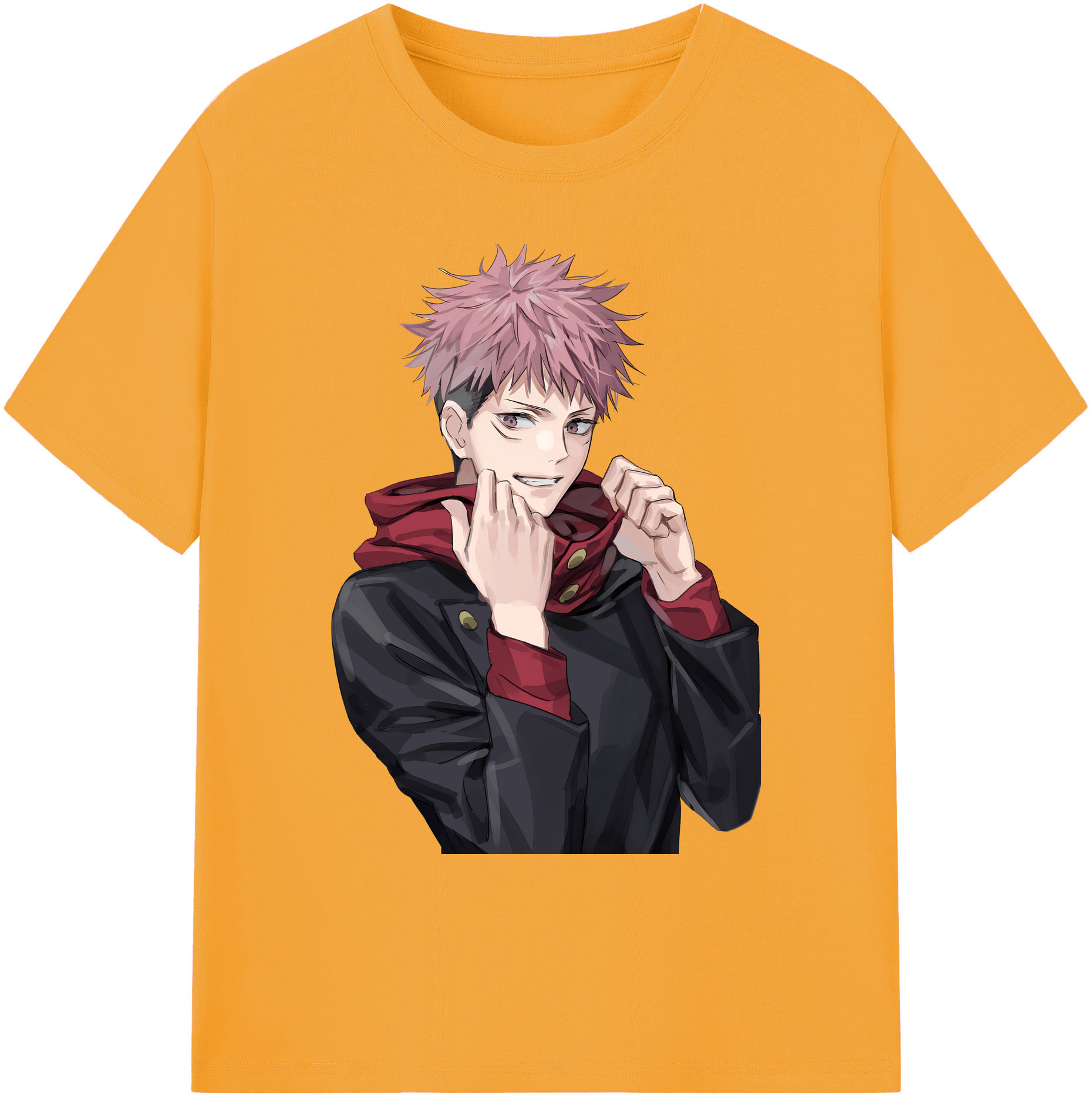 （画像用） 呪術廻戦 Jujutsu Kaisen 綿100％ メンズ半袖Tシャツ｜肌触りやわらか＆通気性