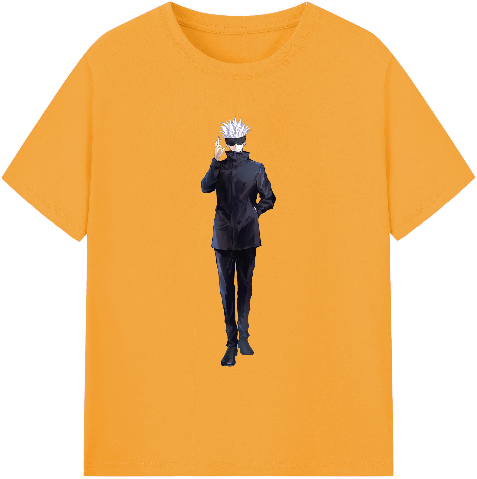 （画像用） 呪術廻戦 Jujutsu Kaisen 綿100％ メンズ半袖Tシャツ｜肌触りやわらか＆通気性