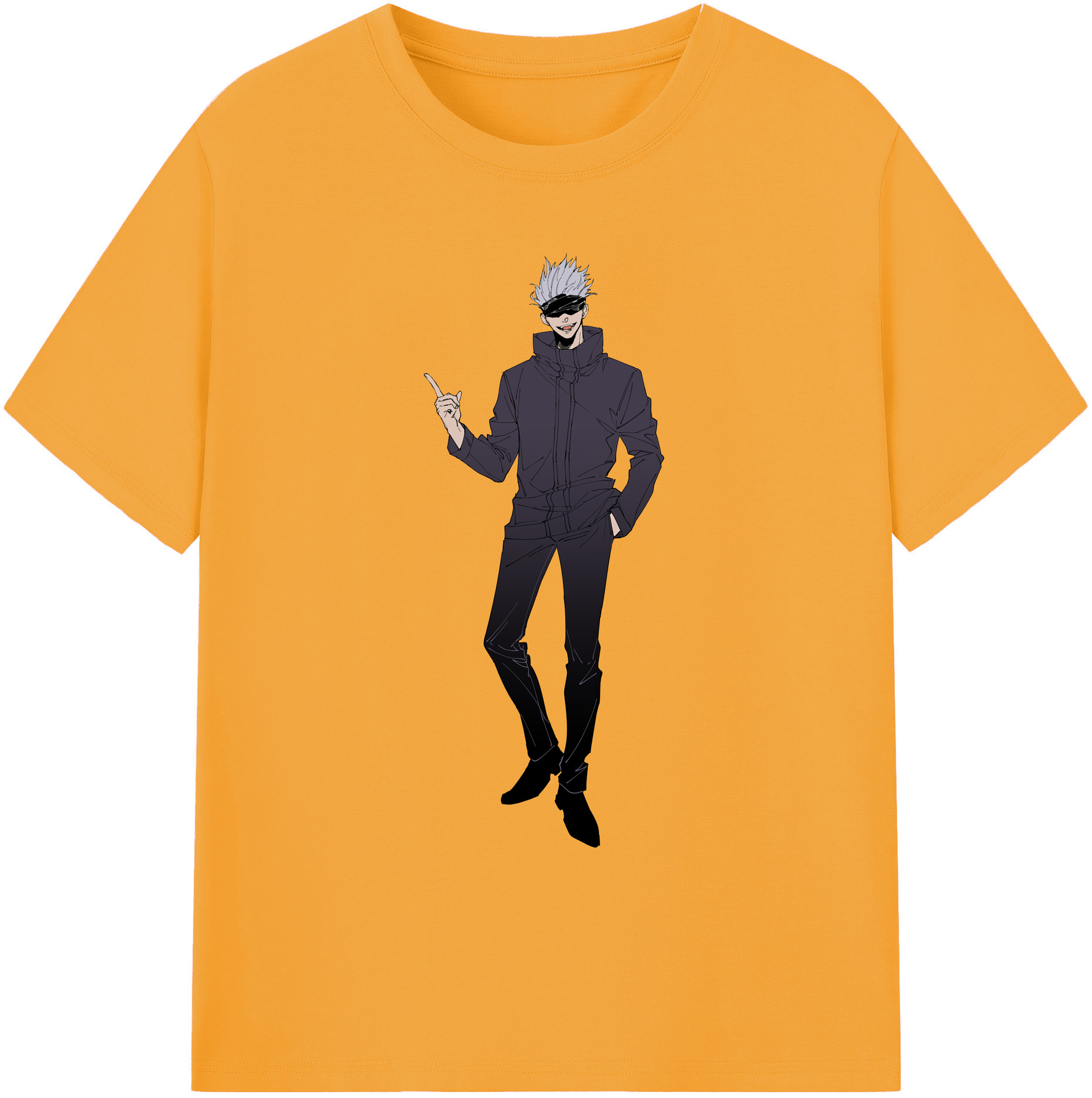 （画像用） 呪術廻戦 Jujutsu Kaisen 綿100％ メンズ半袖Tシャツ｜肌触りやわらか＆通気性