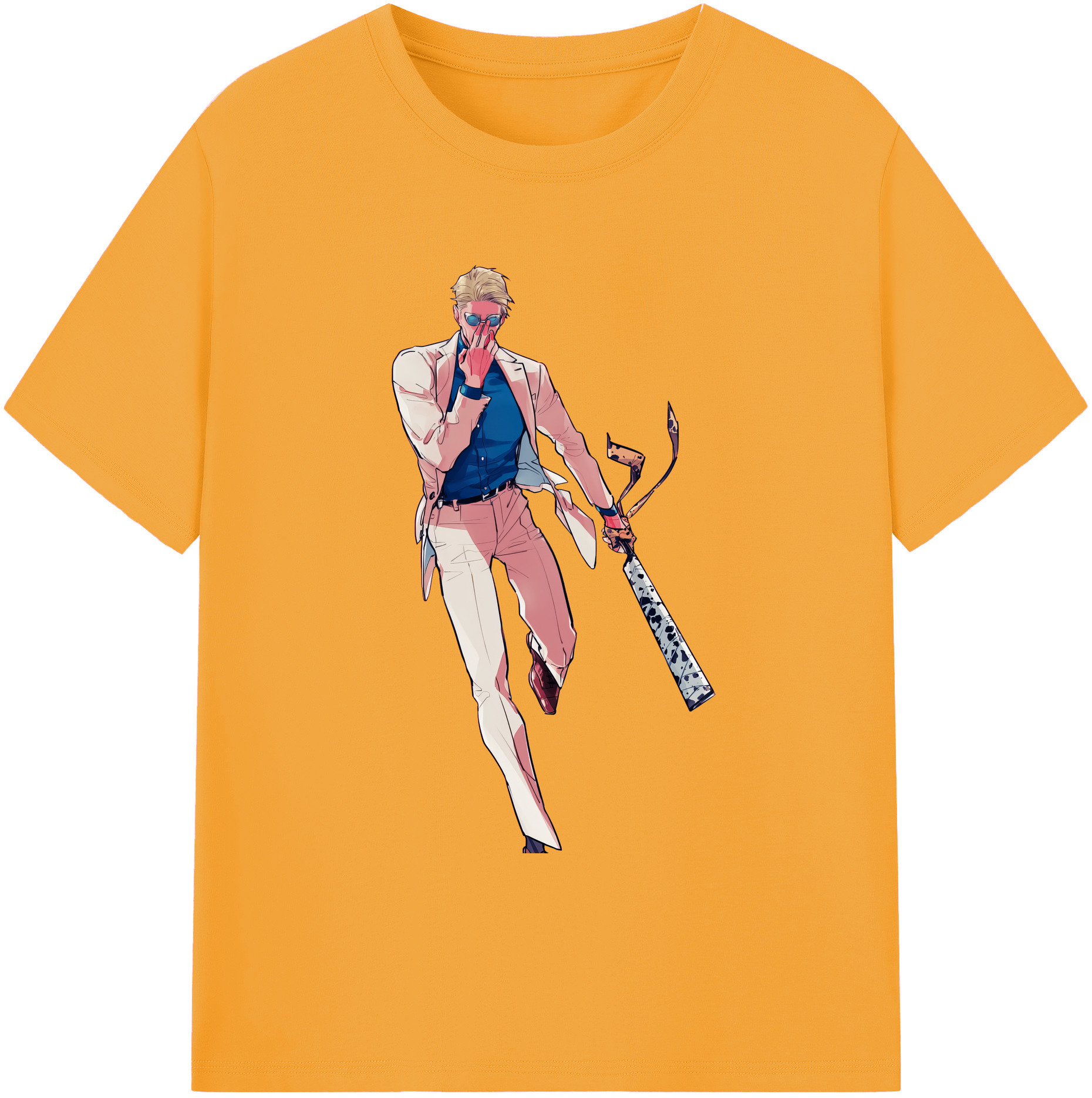 （画像用） 呪術廻戦 Jujutsu Kaisen 綿100％ メンズ半袖Tシャツ｜肌触りやわらか＆通気性