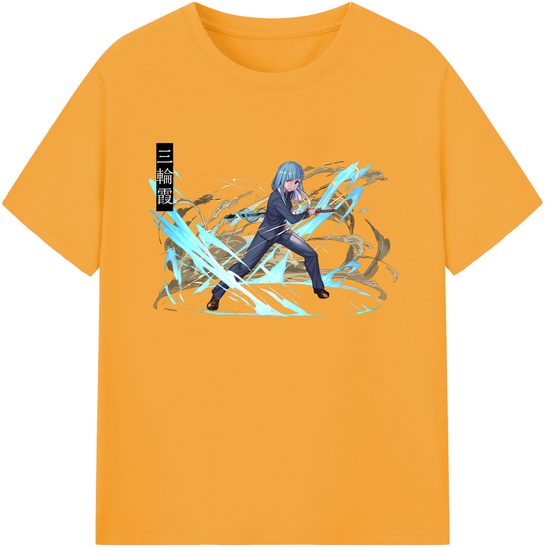 （画像用） 呪術廻戦 Jujutsu Kaisen 綿100％ メンズ半袖Tシャツ｜肌触りやわらか＆通気性