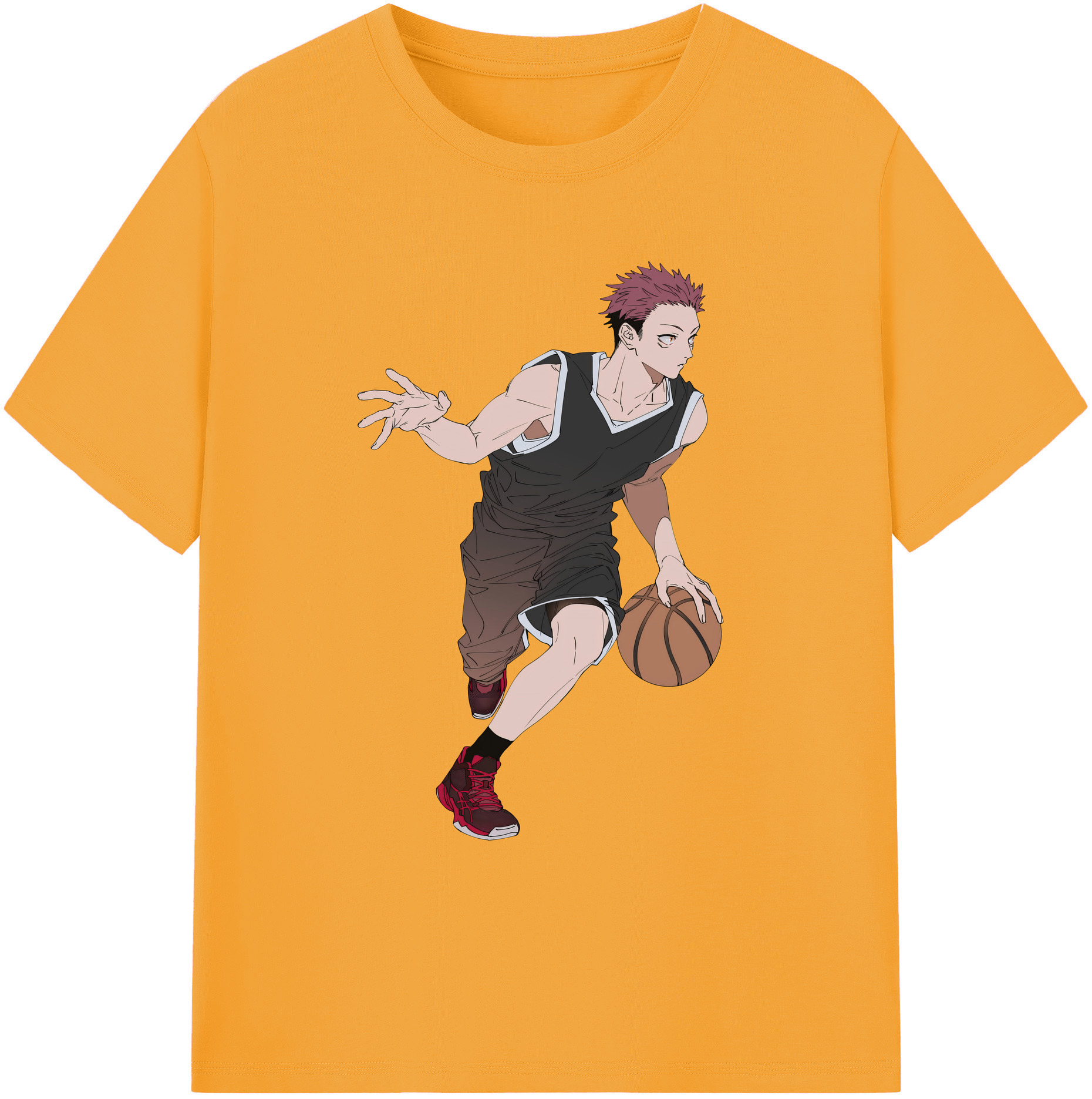（画像用） 呪術廻戦 Jujutsu Kaisen 綿100％ メンズ半袖Tシャツ｜肌触りやわらか＆通気性