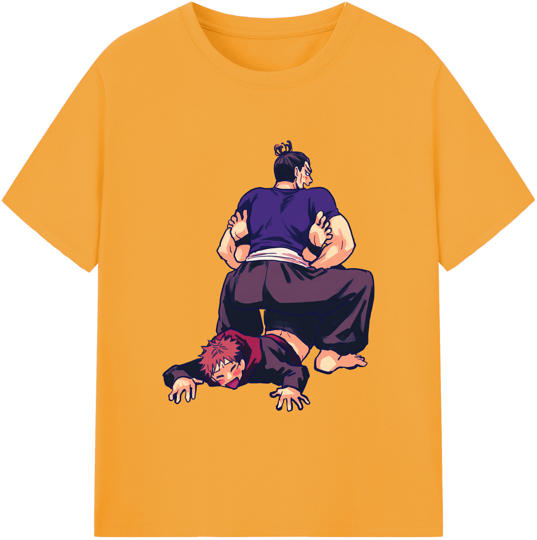 （画像用） 呪術廻戦 Jujutsu Kaisen 綿100％ メンズ半袖Tシャツ｜肌触りやわらか＆通気性