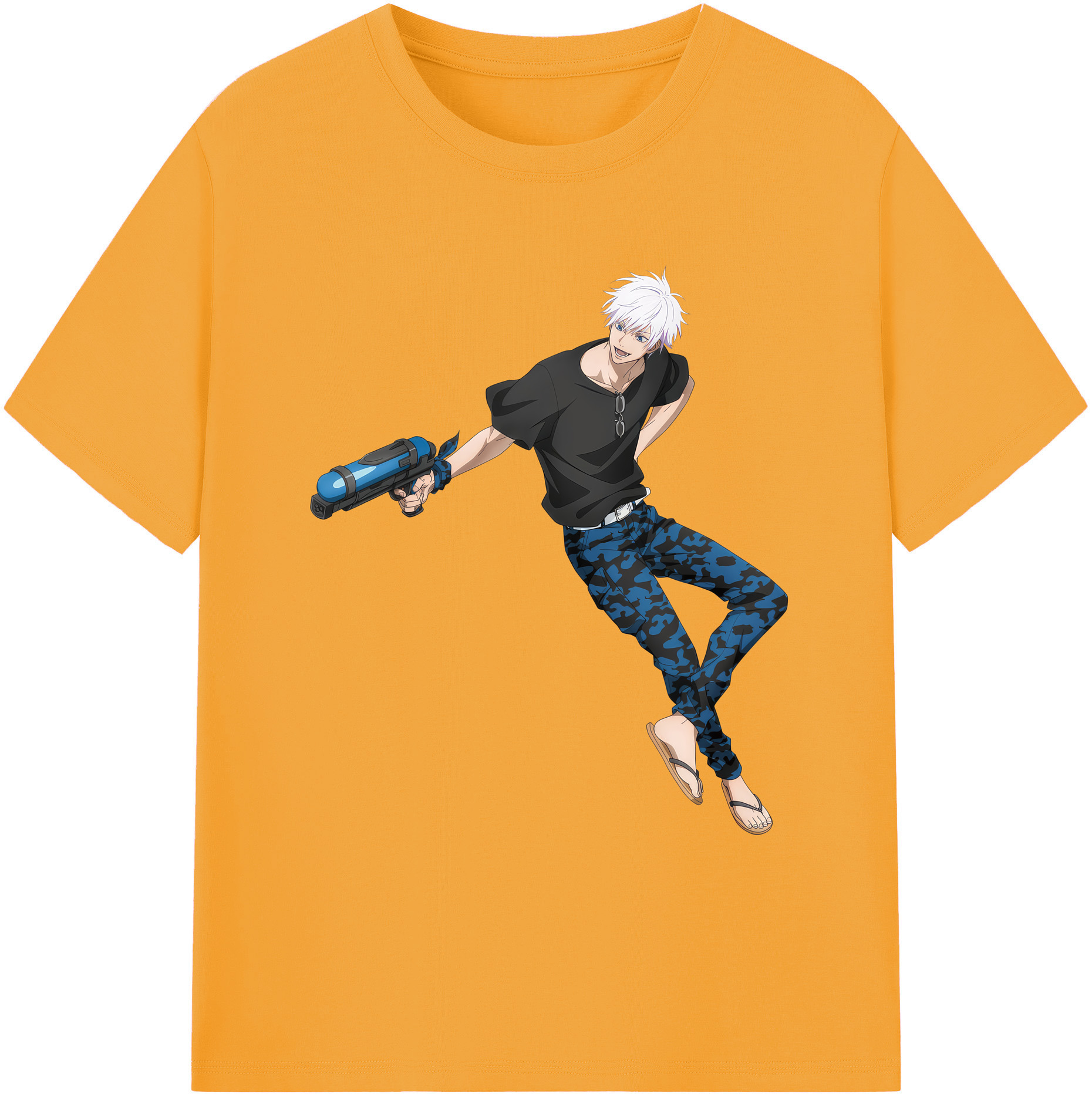 （画像用） 呪術廻戦 Jujutsu Kaisen 綿100％ メンズ半袖Tシャツ｜肌触りやわらか＆通気性