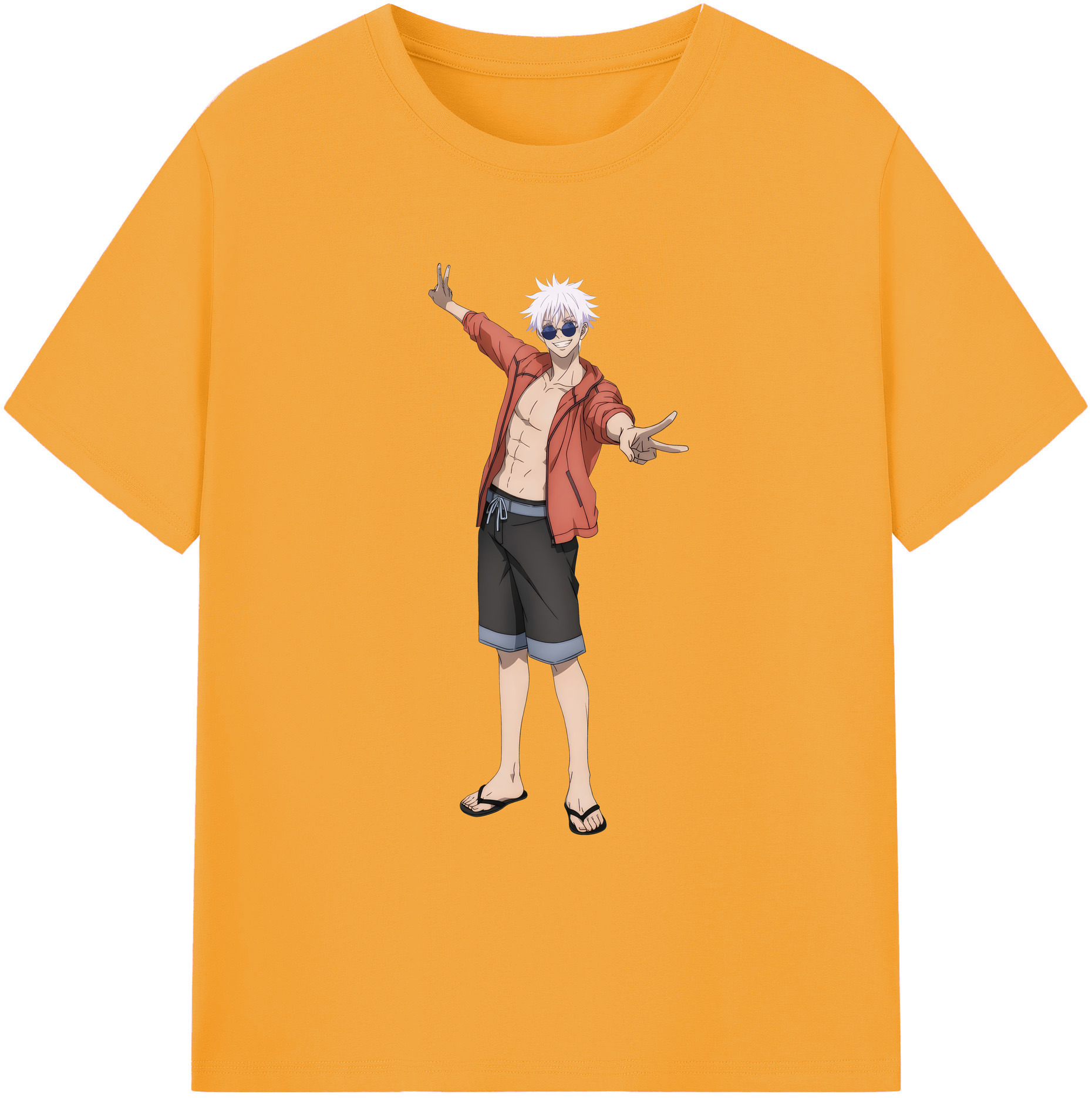 （画像用） 呪術廻戦 Jujutsu Kaisen 綿100％ メンズ半袖Tシャツ｜肌触りやわらか＆通気性