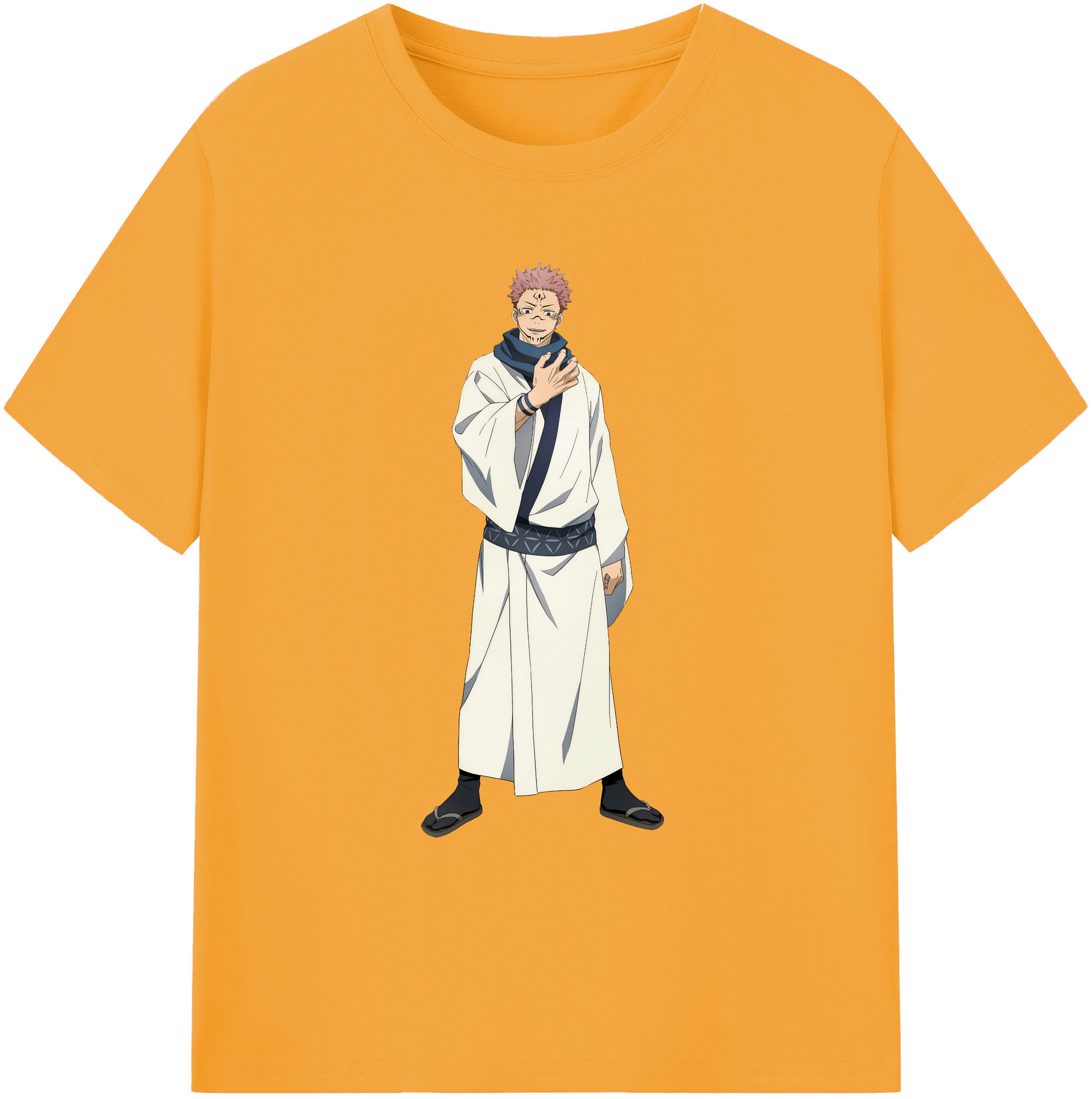 （画像用） 呪術廻戦 Jujutsu Kaisen 綿100％ メンズ半袖Tシャツ｜肌触りやわらか＆通気性
