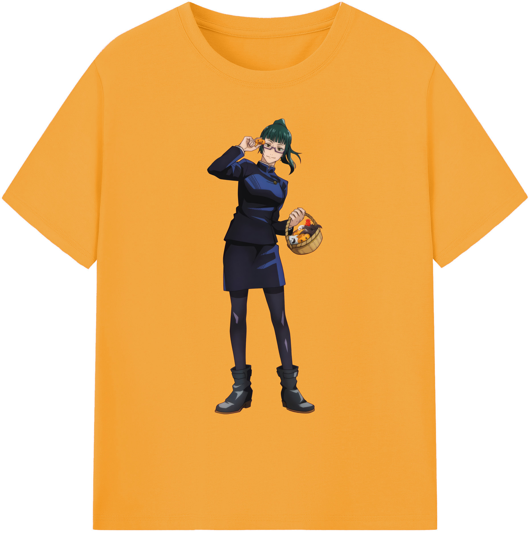 （画像用） 呪術廻戦 Jujutsu Kaisen 綿100％ メンズ半袖Tシャツ｜肌触りやわらか＆通気性