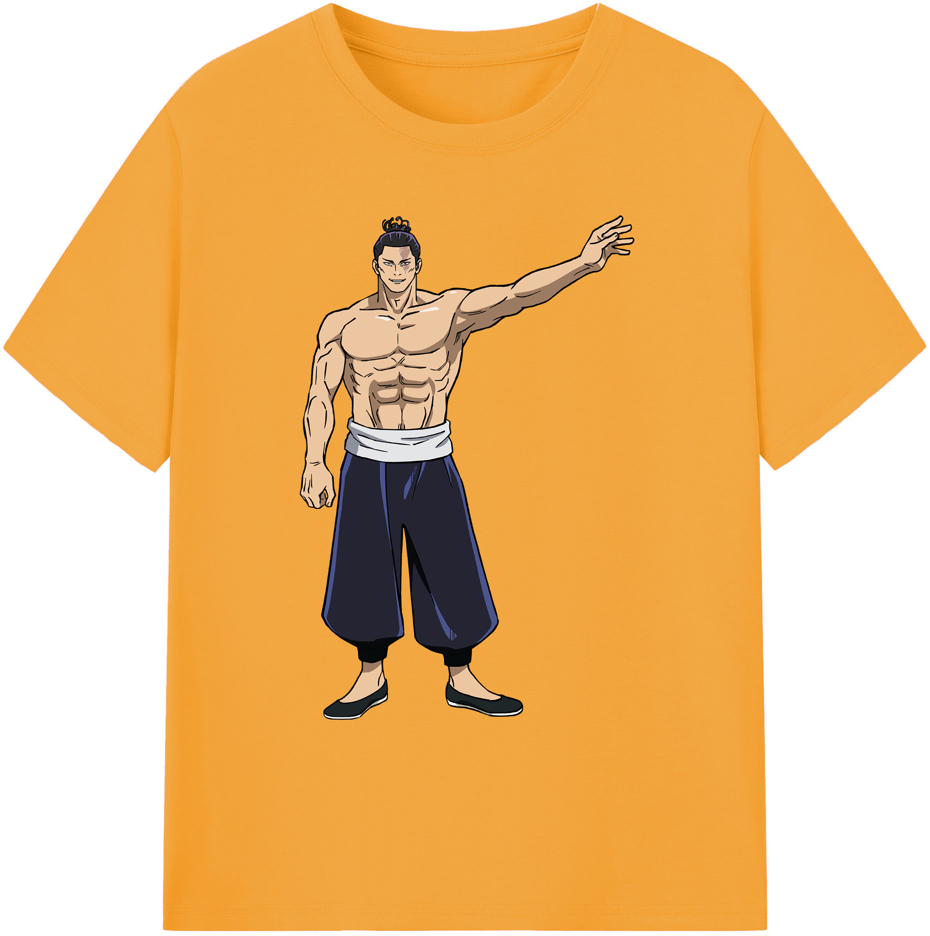 （画像用） 呪術廻戦 Jujutsu Kaisen 綿100％ メンズ半袖Tシャツ｜肌触りやわらか＆通気性