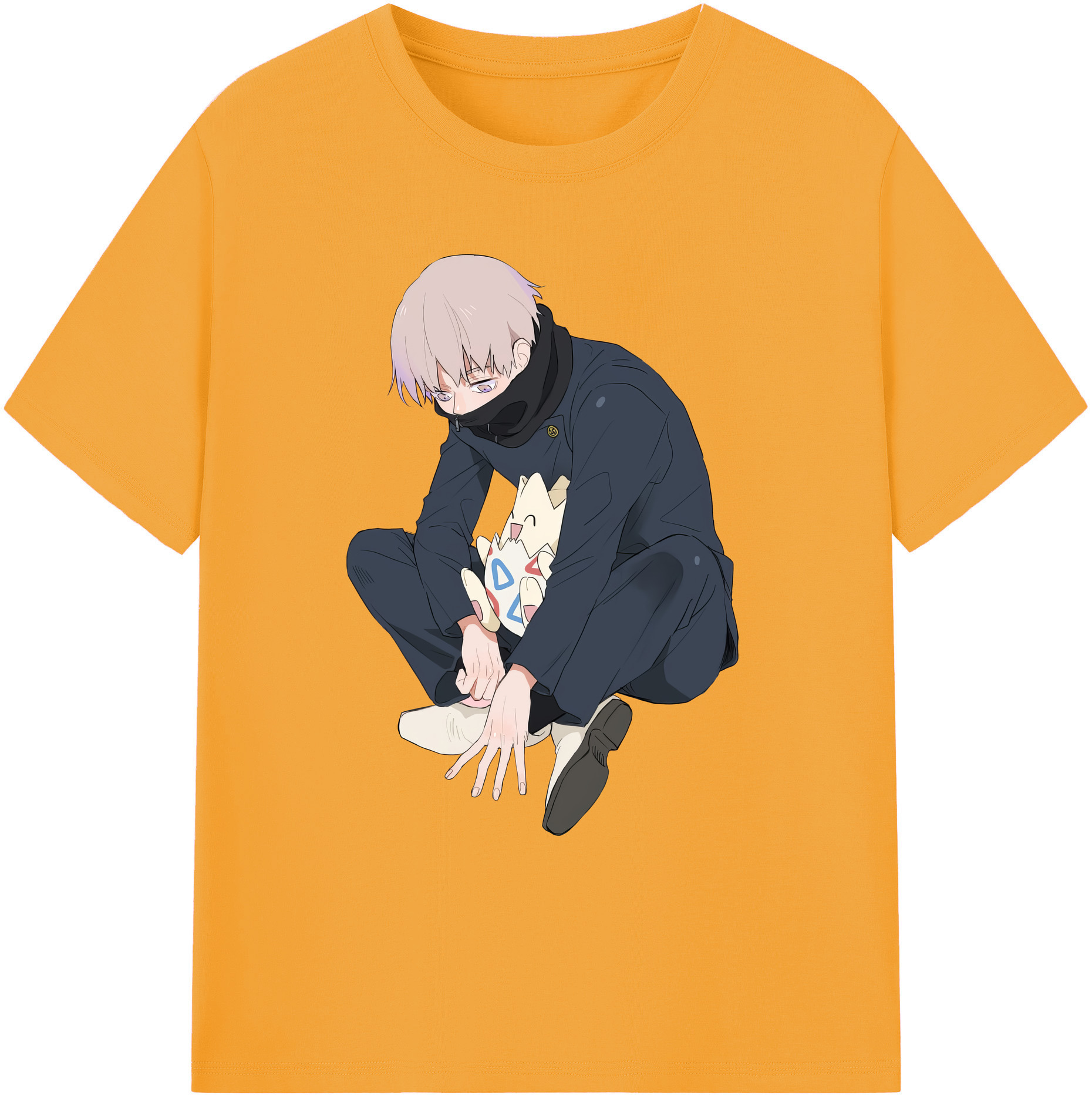 （画像用） 呪術廻戦 Jujutsu Kaisen 綿100％ メンズ半袖Tシャツ｜肌触りやわらか＆通気性