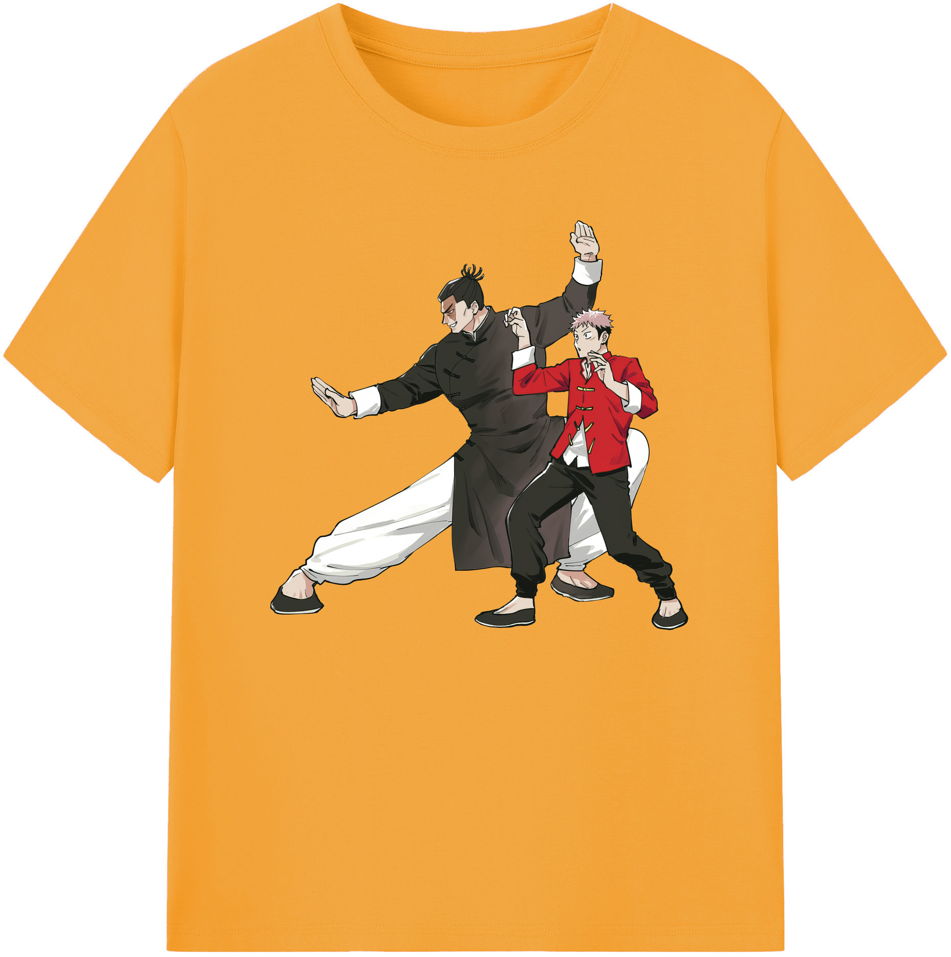（画像用） 呪術廻戦 Jujutsu Kaisen 綿100％ メンズ半袖Tシャツ｜肌触りやわらか＆通気性