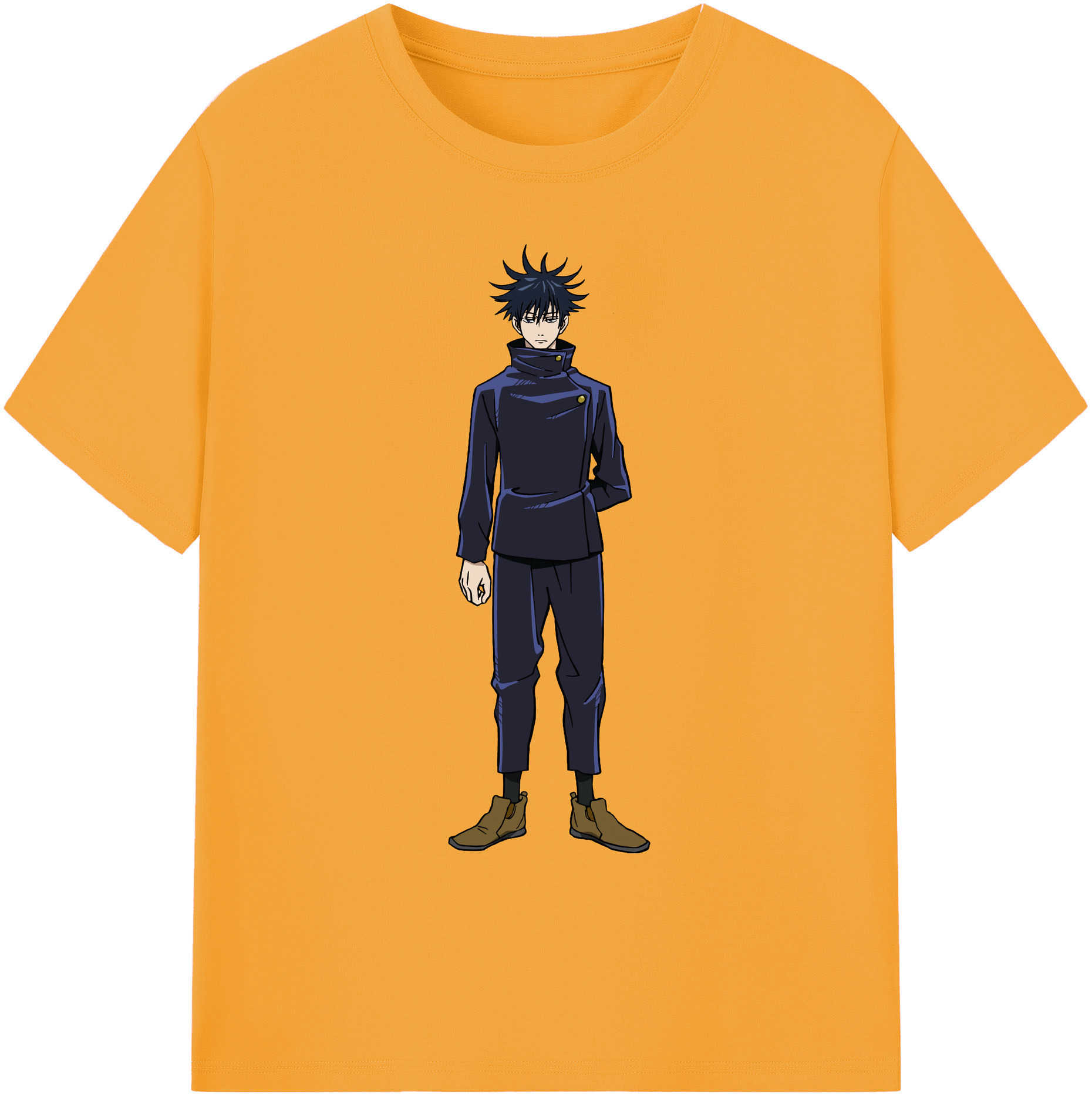 （画像用） 呪術廻戦 Jujutsu Kaisen 綿100％ メンズ半袖Tシャツ｜肌触りやわらか＆通気性