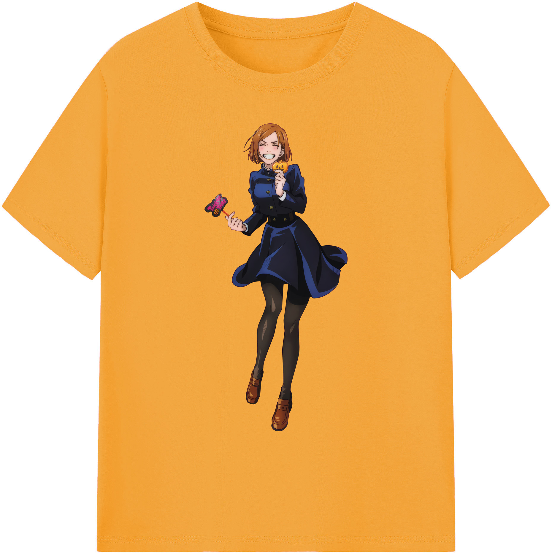 （画像用） 呪術廻戦 Jujutsu Kaisen 綿100％ メンズ半袖Tシャツ｜肌触りやわらか＆通気性