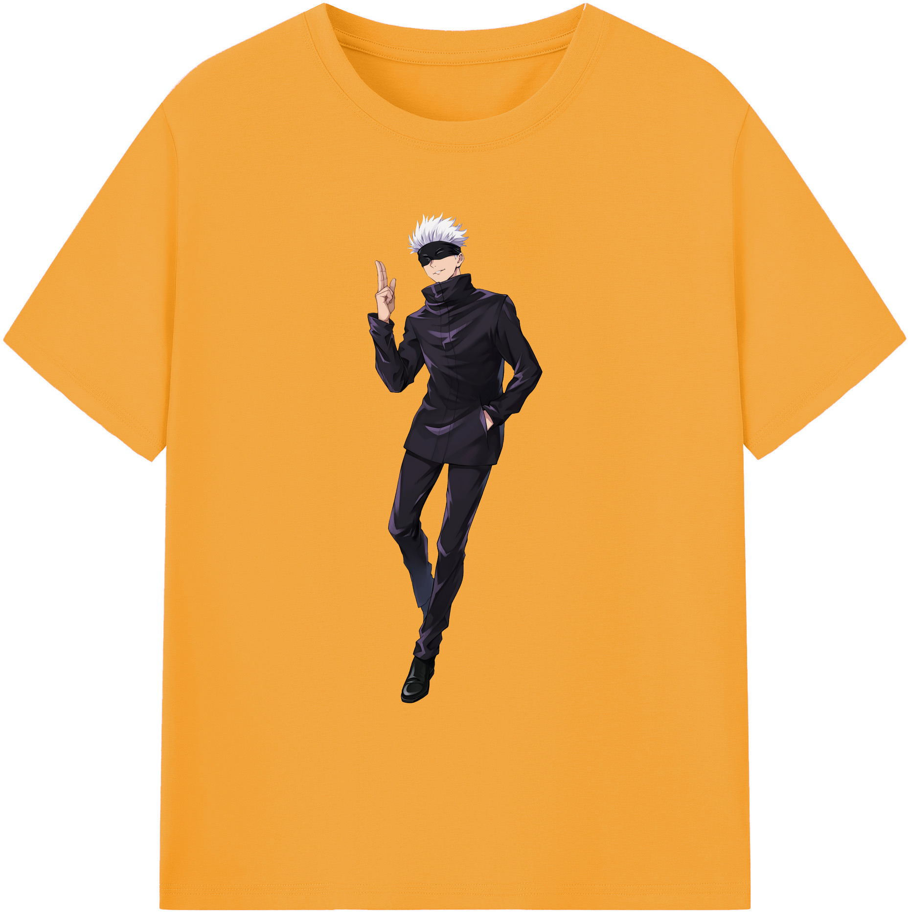 （画像用） 呪術廻戦 Jujutsu Kaisen 綿100％ メンズ半袖Tシャツ｜肌触りやわらか＆通気性