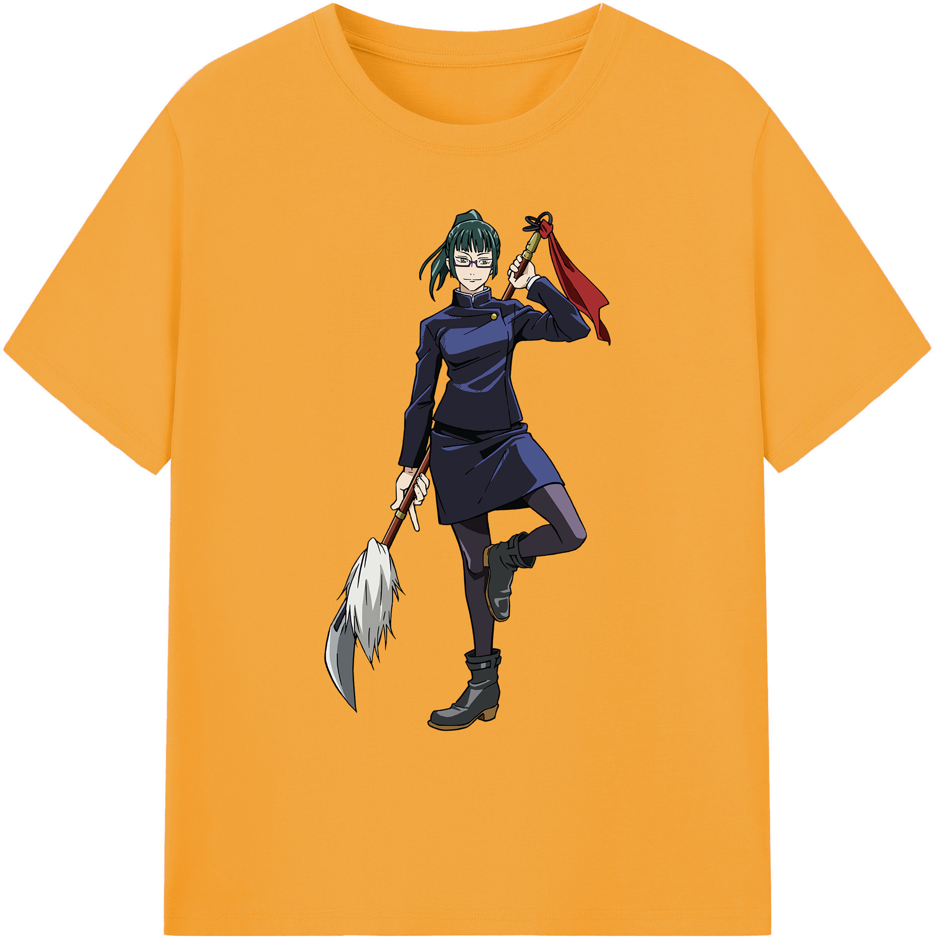 （画像用） 呪術廻戦 Jujutsu Kaisen 綿100％ メンズ半袖Tシャツ｜肌触りやわらか＆通気性