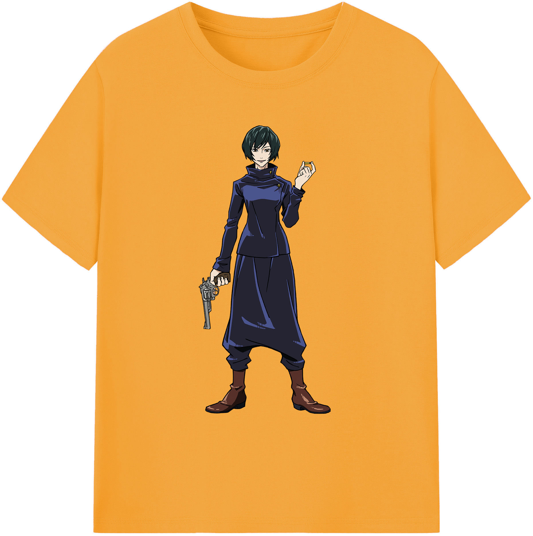 （画像用） 呪術廻戦 Jujutsu Kaisen 綿100％ メンズ半袖Tシャツ｜肌触りやわらか＆通気性
