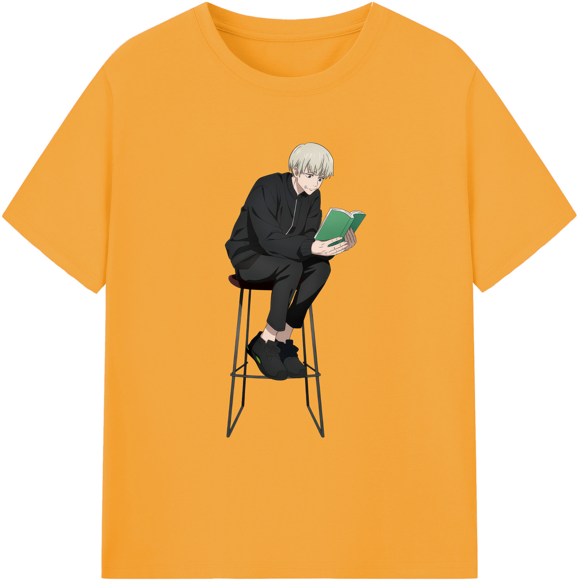 （画像用） 呪術廻戦 Jujutsu Kaisen 綿100％ メンズ半袖Tシャツ｜肌触りやわらか＆通気性