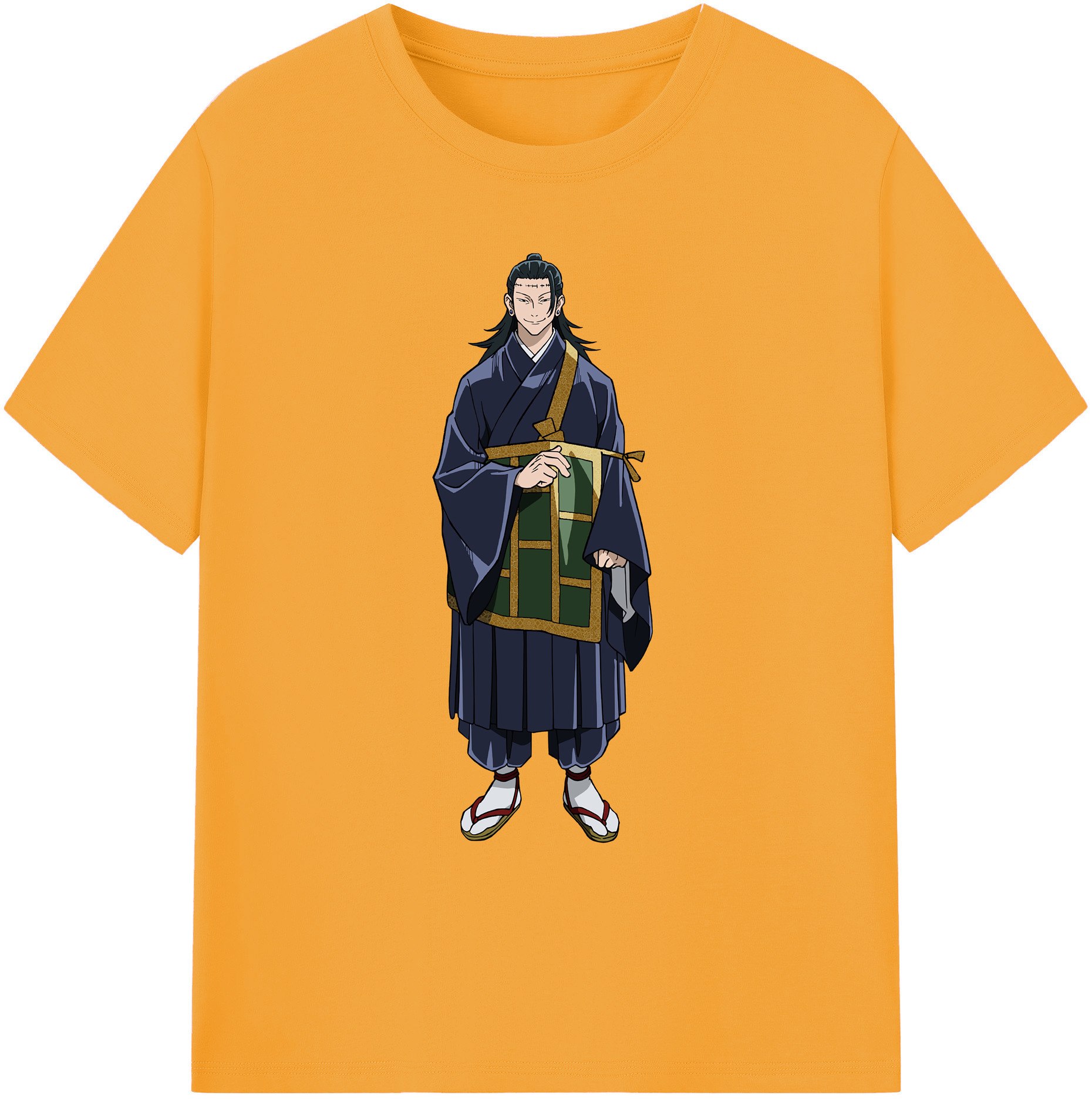 （画像用） 呪術廻戦 Jujutsu Kaisen 綿100％ メンズ半袖Tシャツ｜肌触りやわらか＆通気性