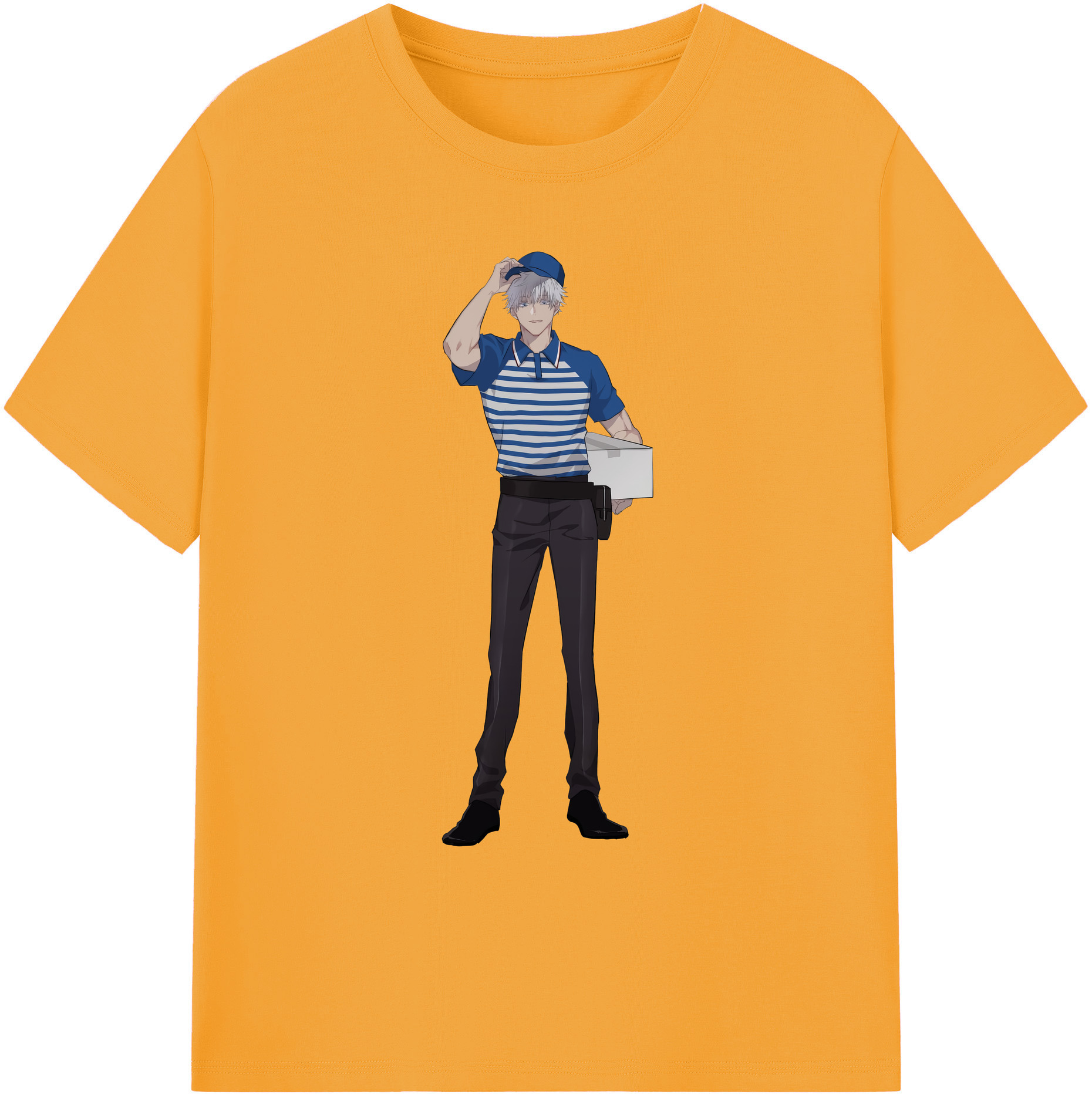 （画像用） 呪術廻戦 Jujutsu Kaisen 綿100％ メンズ半袖Tシャツ｜肌触りやわらか＆通気性