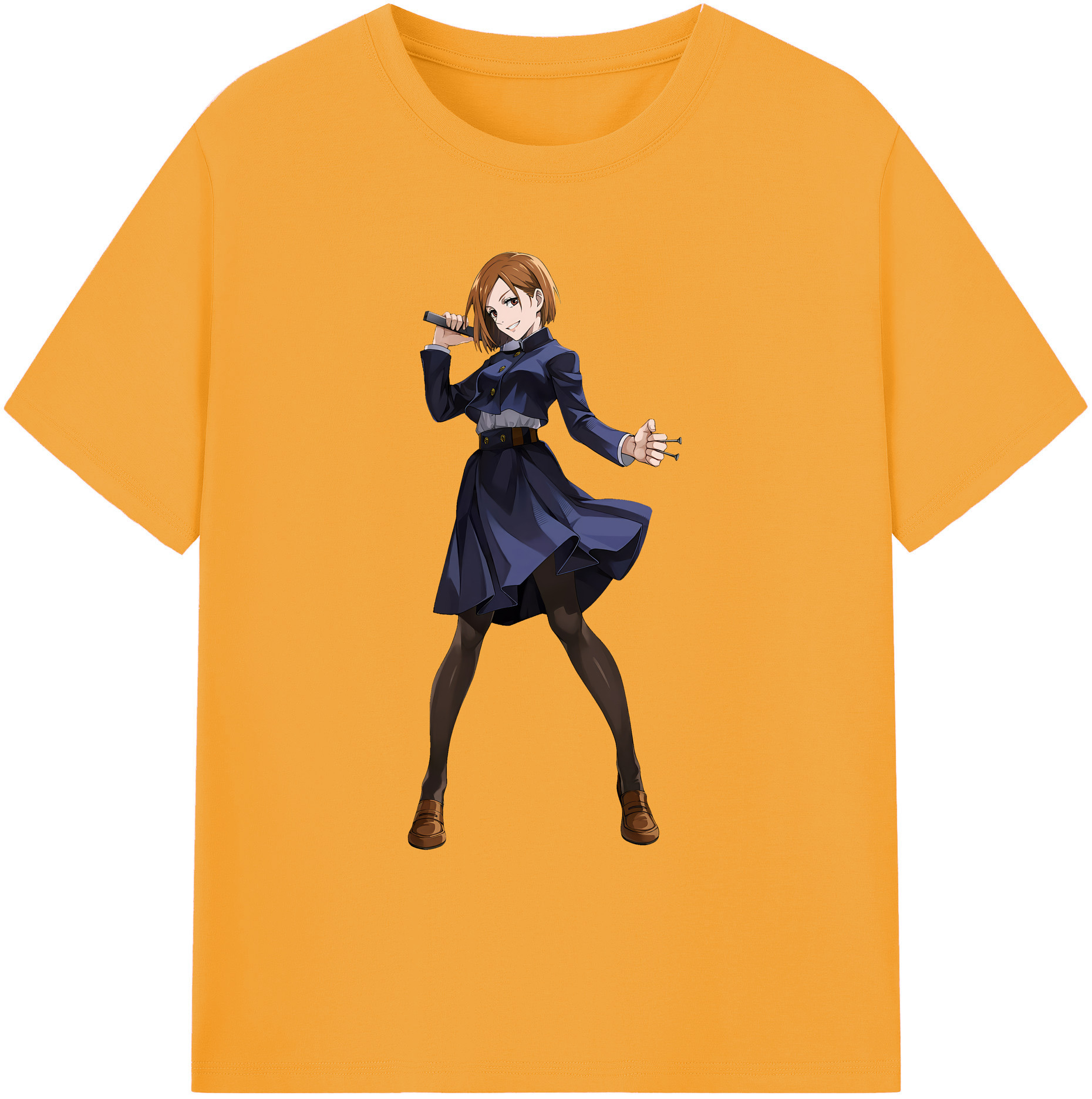 （画像用） 呪術廻戦 Jujutsu Kaisen 綿100％ メンズ半袖Tシャツ｜肌触りやわらか＆通気性