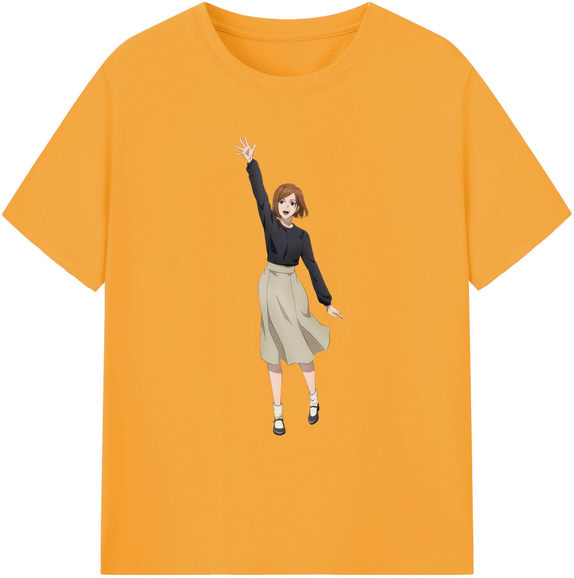（画像用） 呪術廻戦 Jujutsu Kaisen 綿100％ メンズ半袖Tシャツ｜肌触りやわらか＆通気性