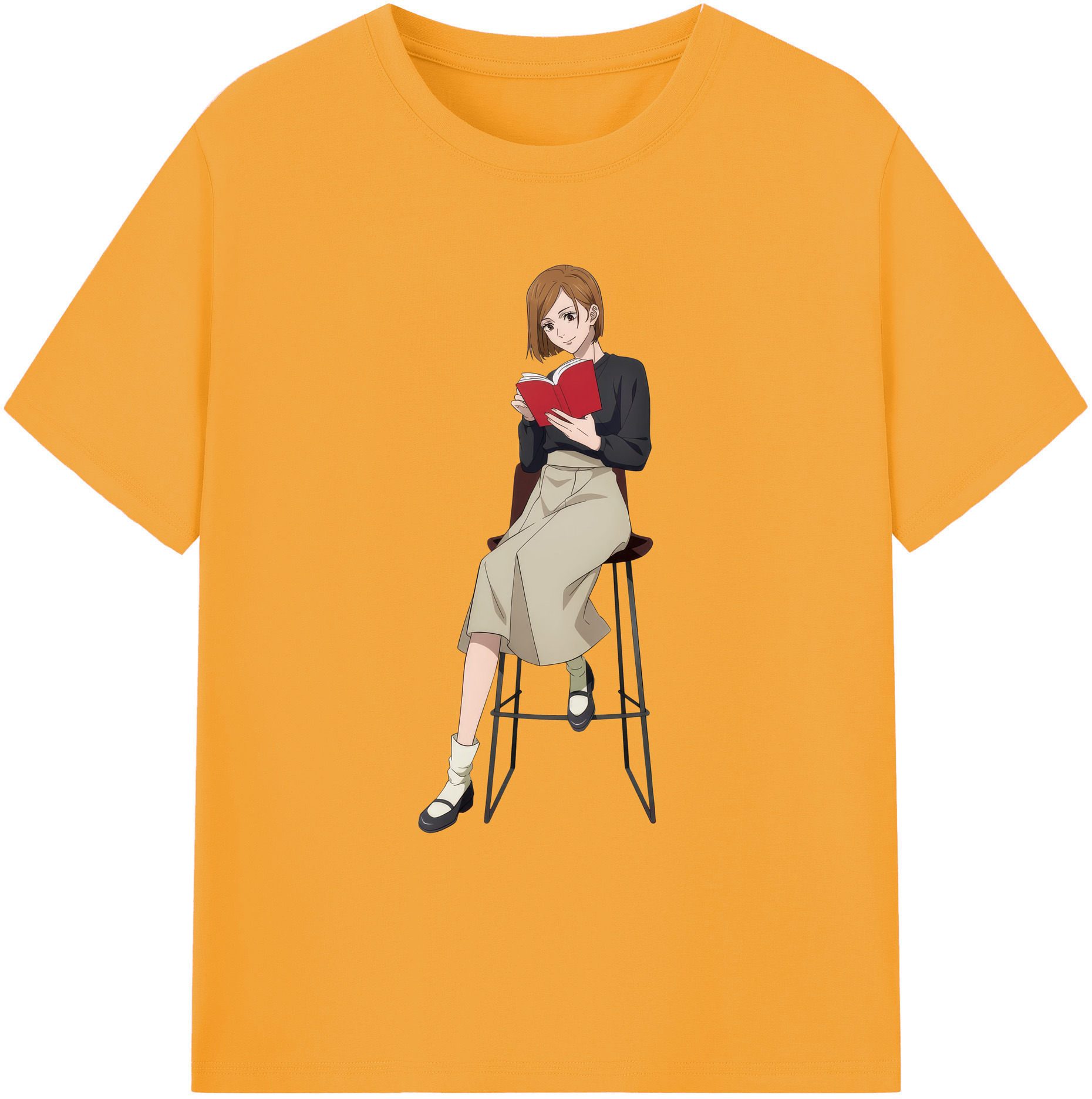 （画像用） 呪術廻戦 Jujutsu Kaisen 綿100％ メンズ半袖Tシャツ｜肌触りやわらか＆通気性