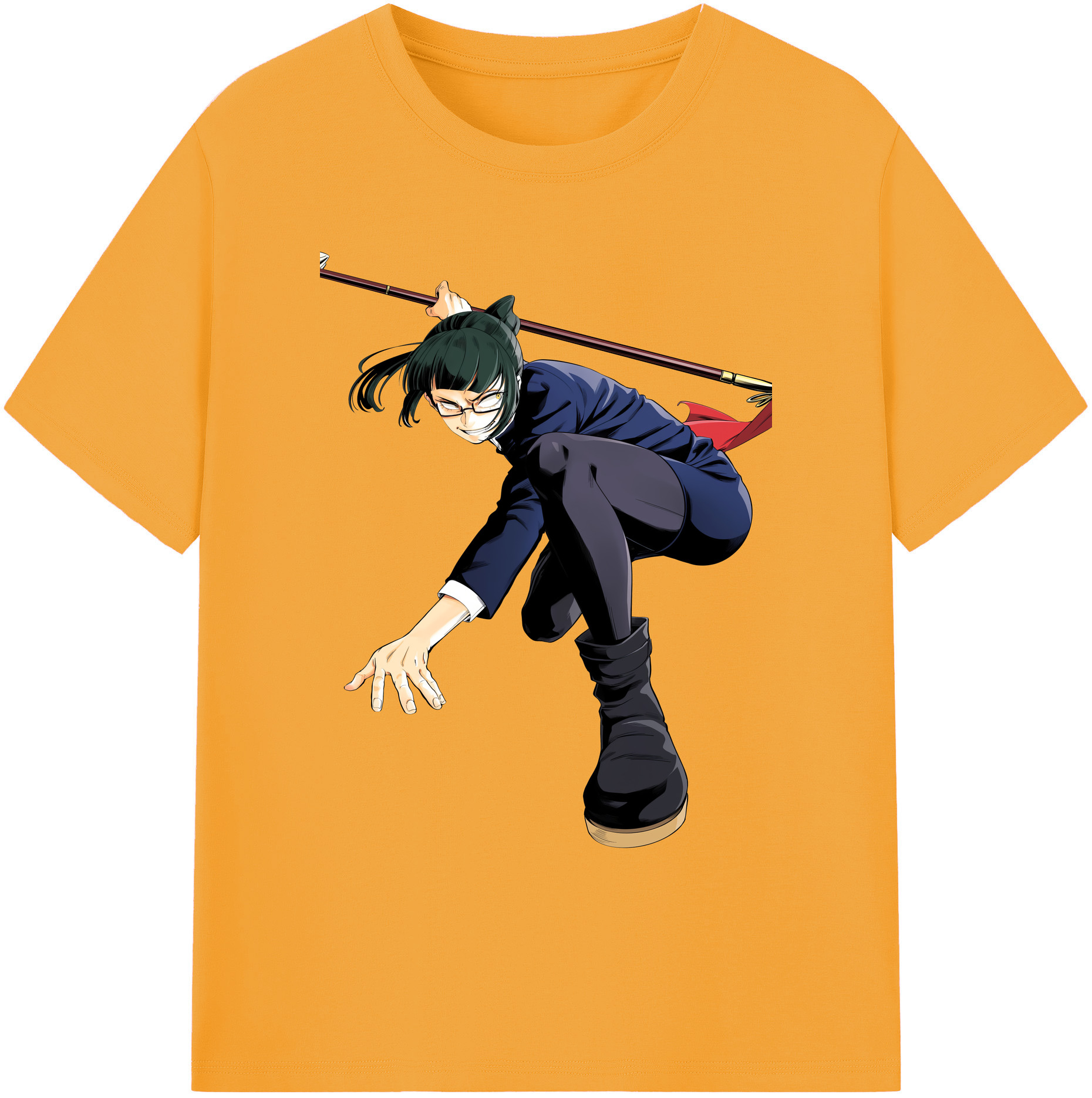 （画像用） 呪術廻戦 Jujutsu Kaisen 綿100％ メンズ半袖Tシャツ｜肌触りやわらか＆通気性