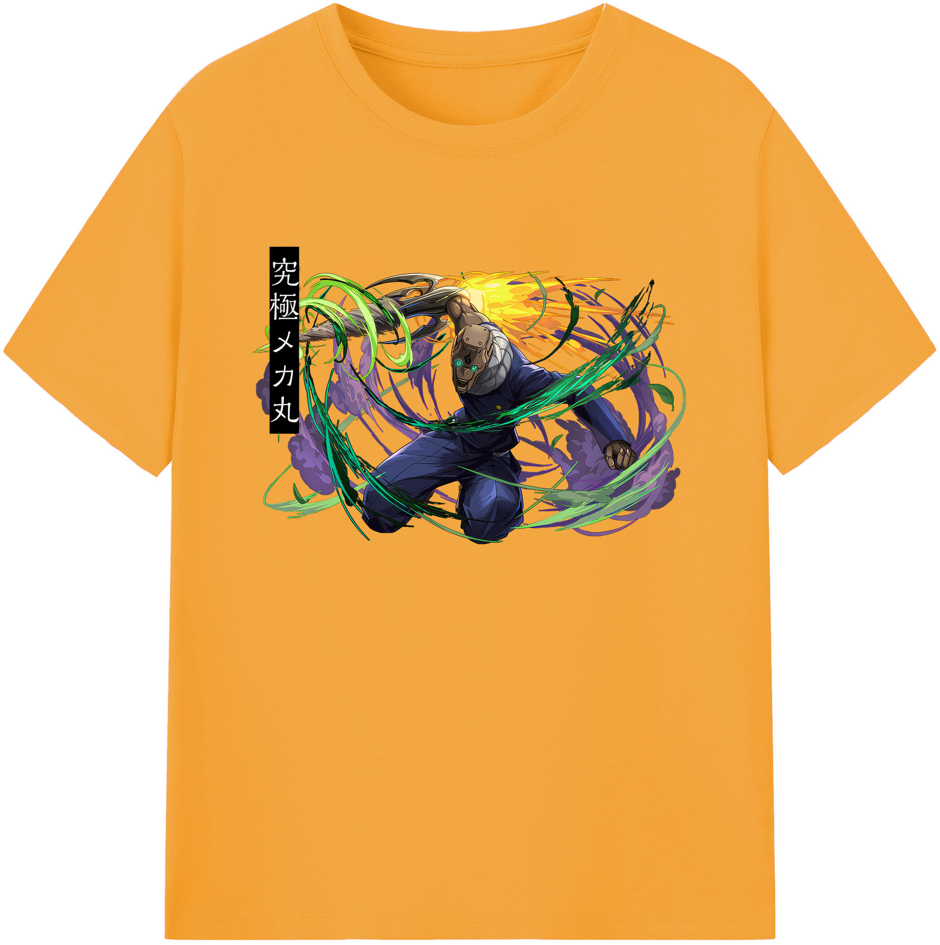 （画像用） 呪術廻戦 Jujutsu Kaisen 綿100％ メンズ半袖Tシャツ｜肌触りやわらか＆通気性