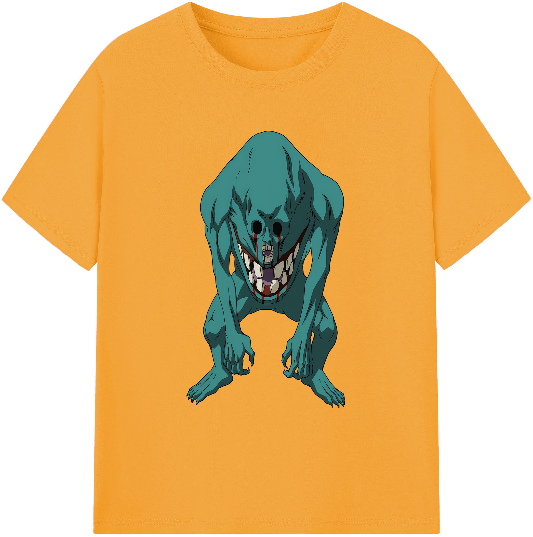 （画像用） 呪術廻戦 Jujutsu Kaisen 綿100％ メンズ半袖Tシャツ｜肌触りやわらか＆通気性