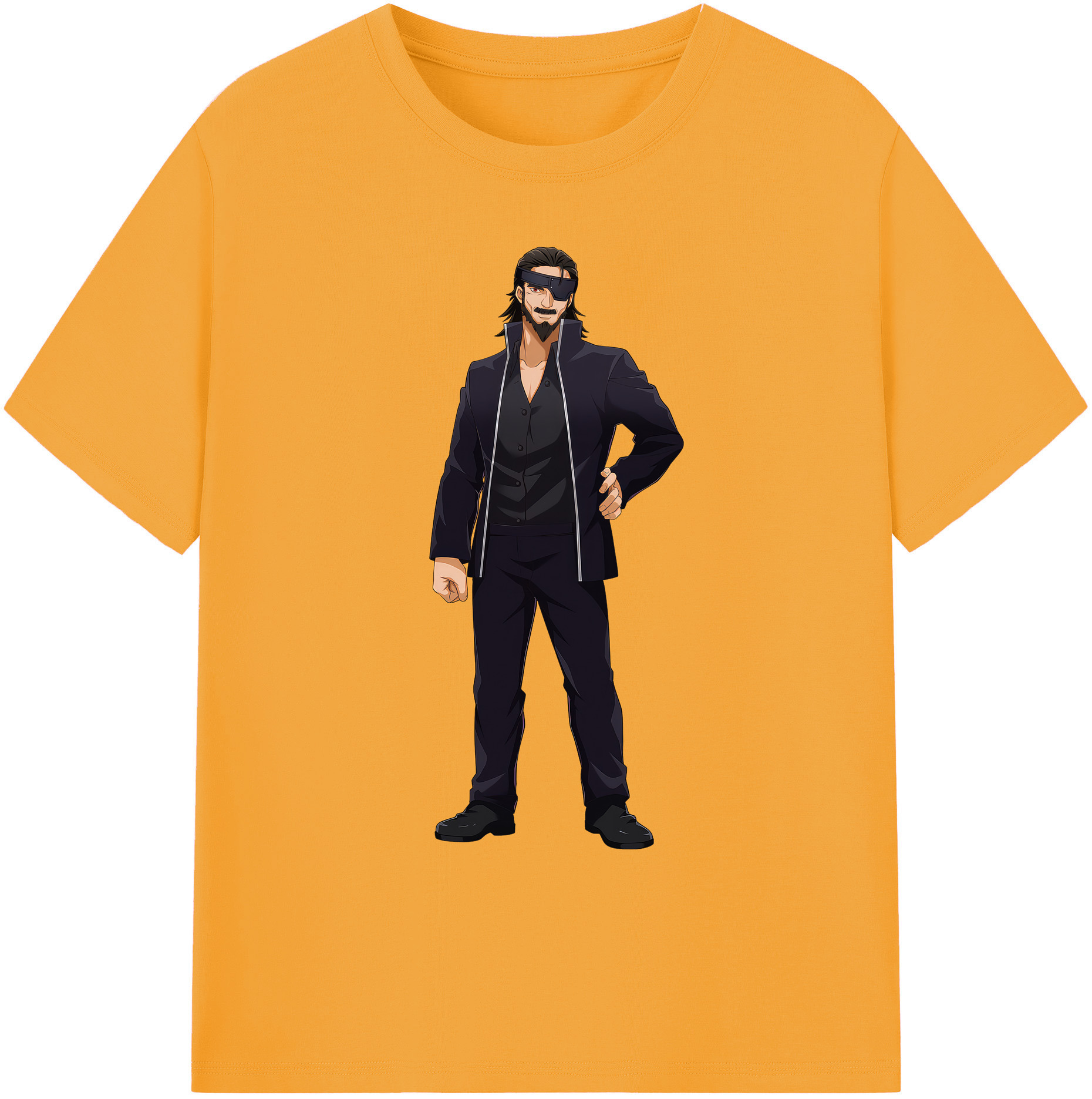 （画像用） 呪術廻戦 Jujutsu Kaisen 綿100％ メンズ半袖Tシャツ｜肌触りやわらか＆通気性