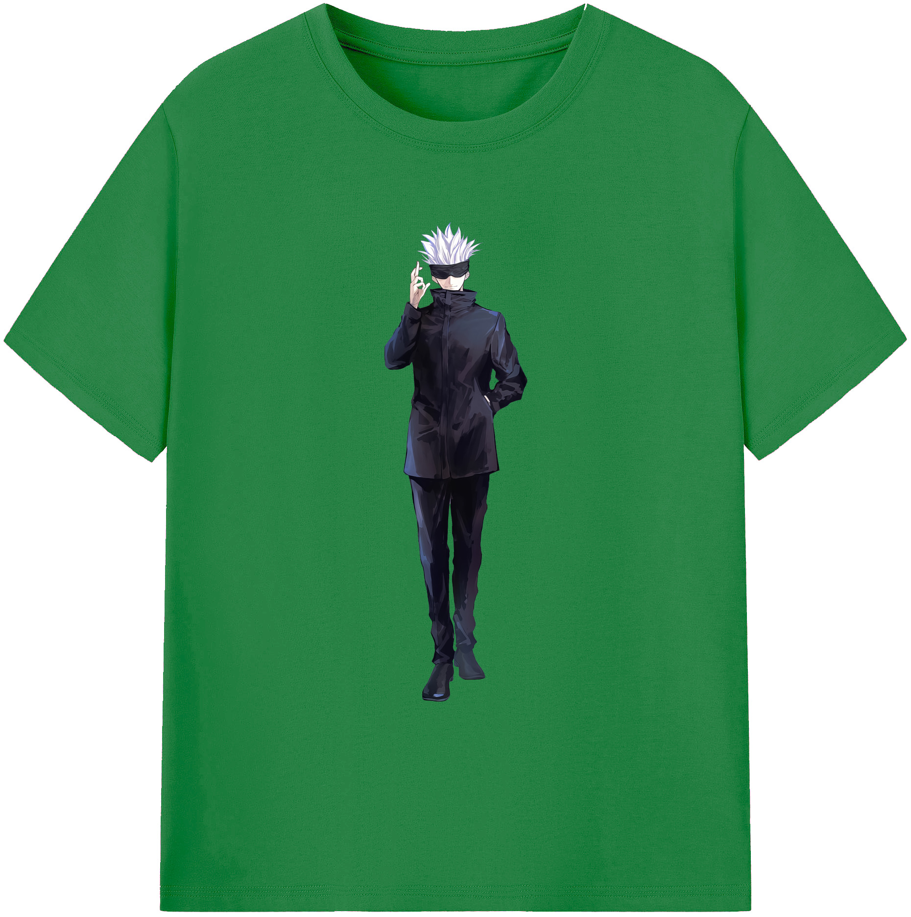 （画像用） 呪術廻戦 Jujutsu Kaisen 綿100％ メンズ半袖Tシャツ｜肌触りやわらか＆通気性