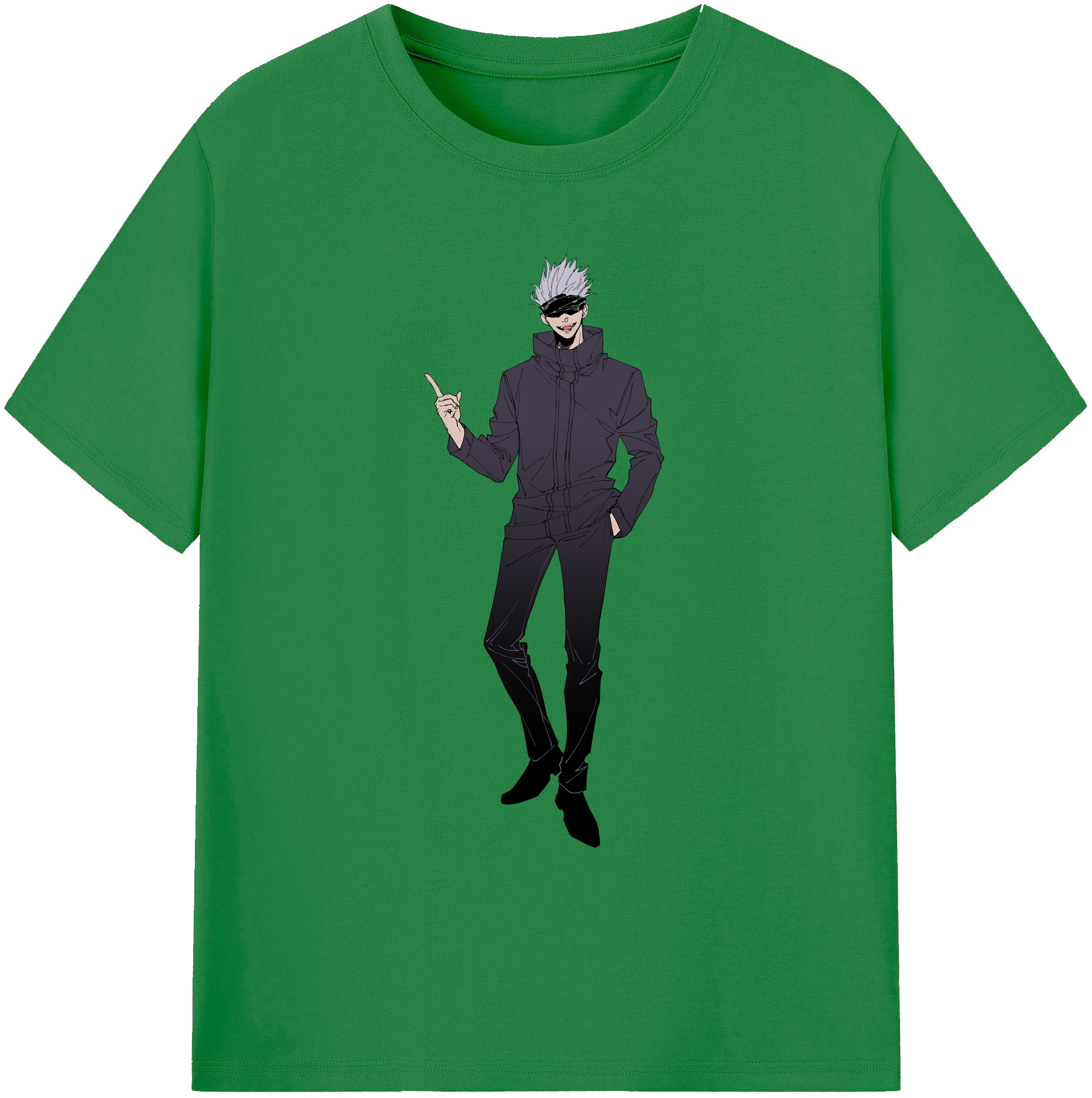 （画像用） 呪術廻戦 Jujutsu Kaisen 綿100％ メンズ半袖Tシャツ｜肌触りやわらか＆通気性