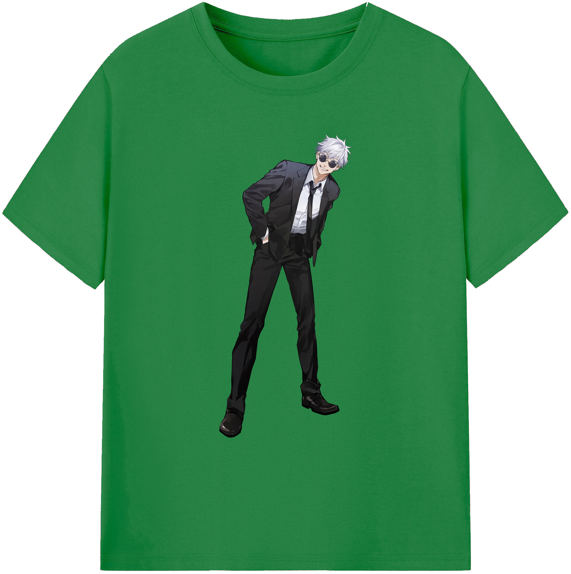 （画像用） 呪術廻戦 Jujutsu Kaisen 綿100％ メンズ半袖Tシャツ｜肌触りやわらか＆通気性