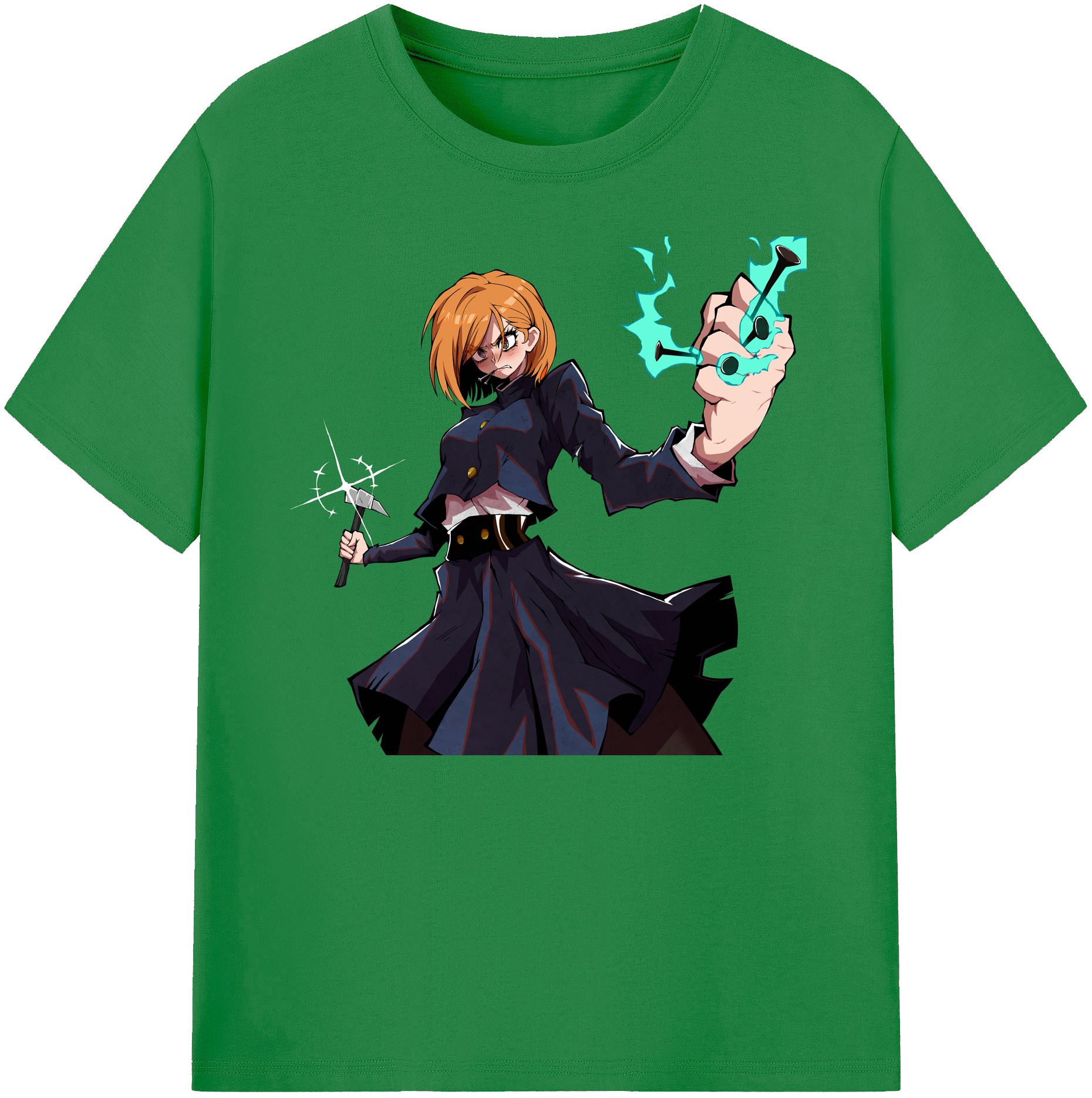（画像用） 呪術廻戦 Jujutsu Kaisen 綿100％ メンズ半袖Tシャツ｜肌触りやわらか＆通気性