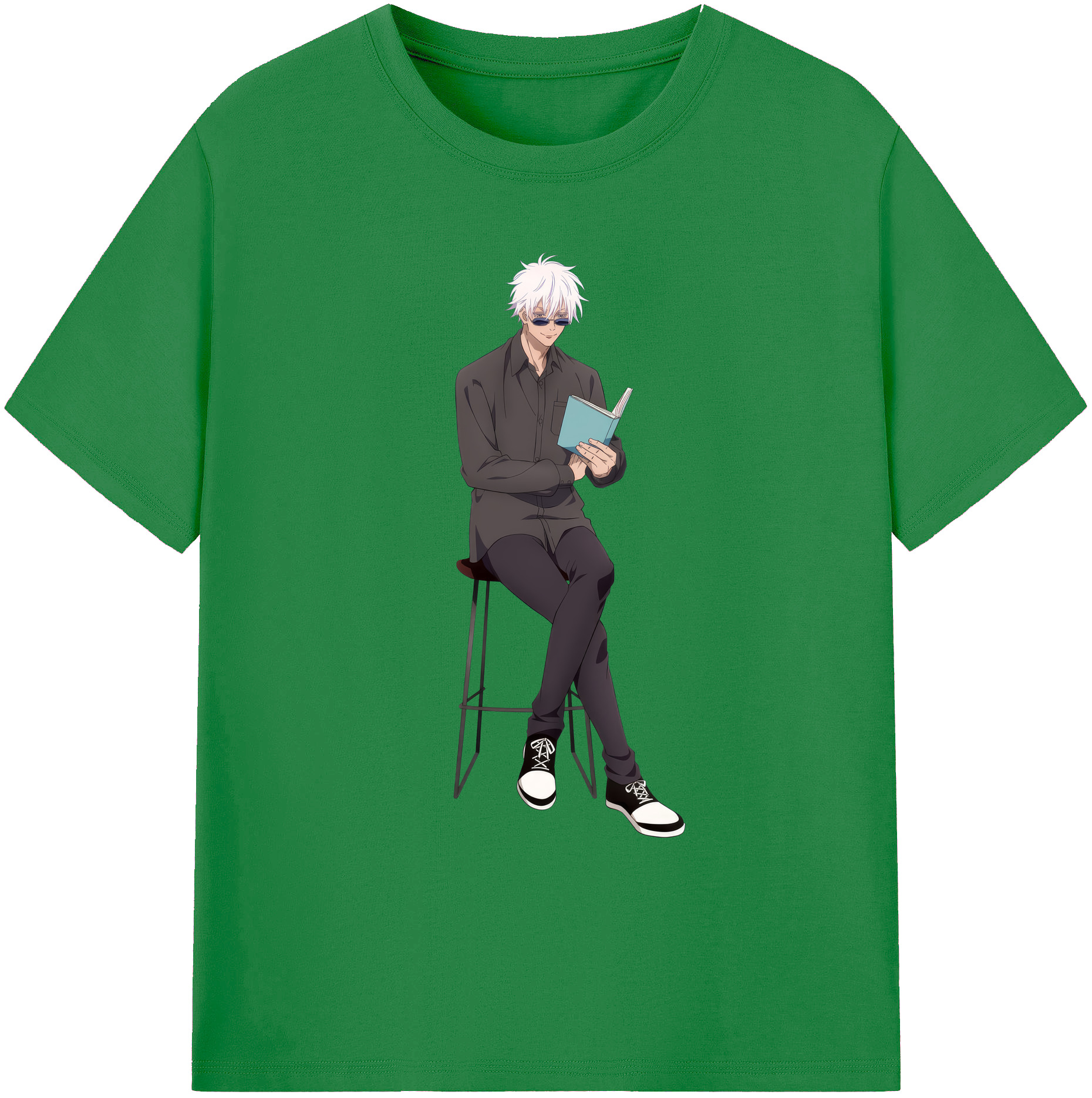 （画像用） 呪術廻戦 Jujutsu Kaisen 綿100％ メンズ半袖Tシャツ｜肌触りやわらか＆通気性