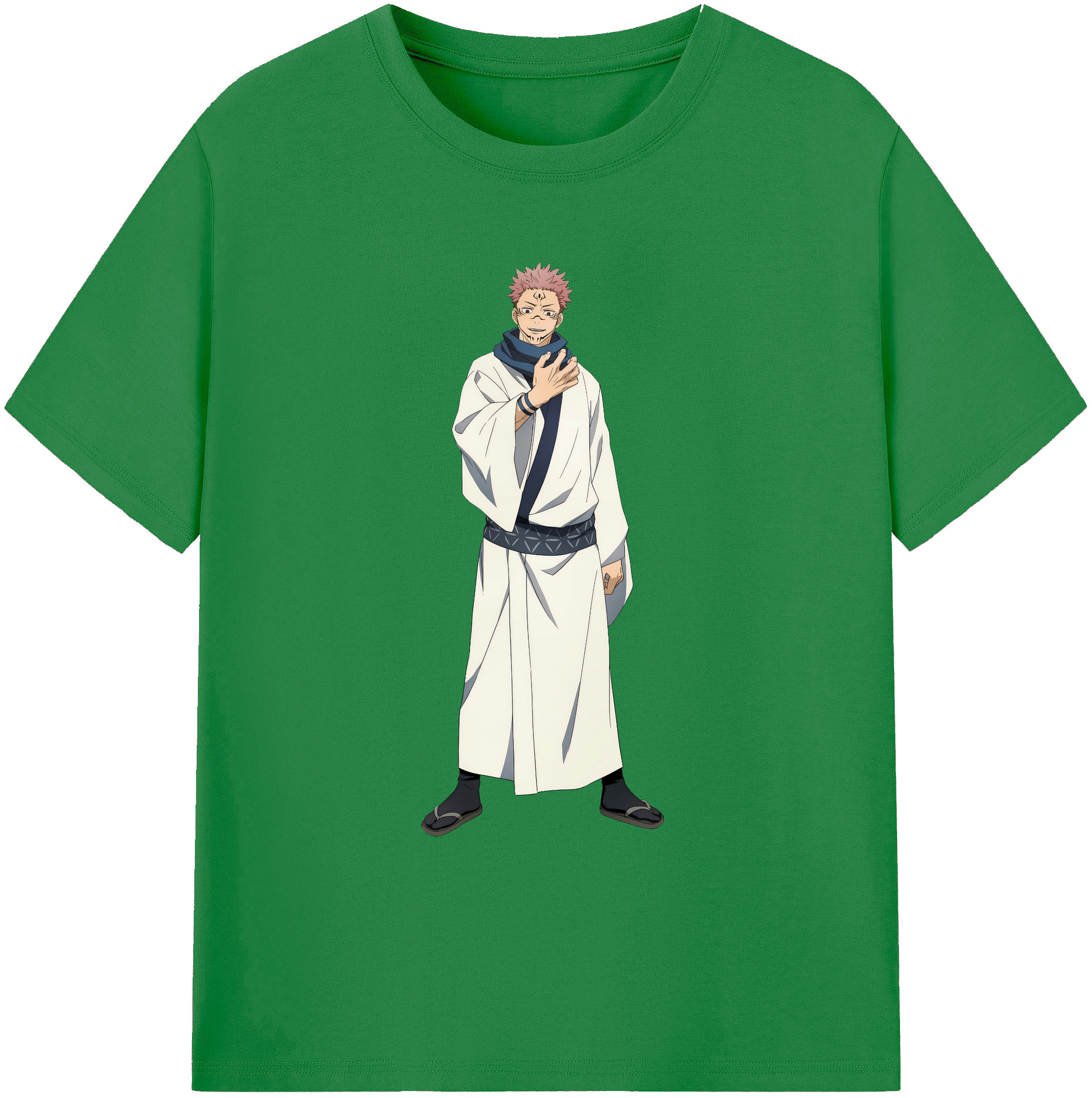 （画像用） 呪術廻戦 Jujutsu Kaisen 綿100％ メンズ半袖Tシャツ｜肌触りやわらか＆通気性