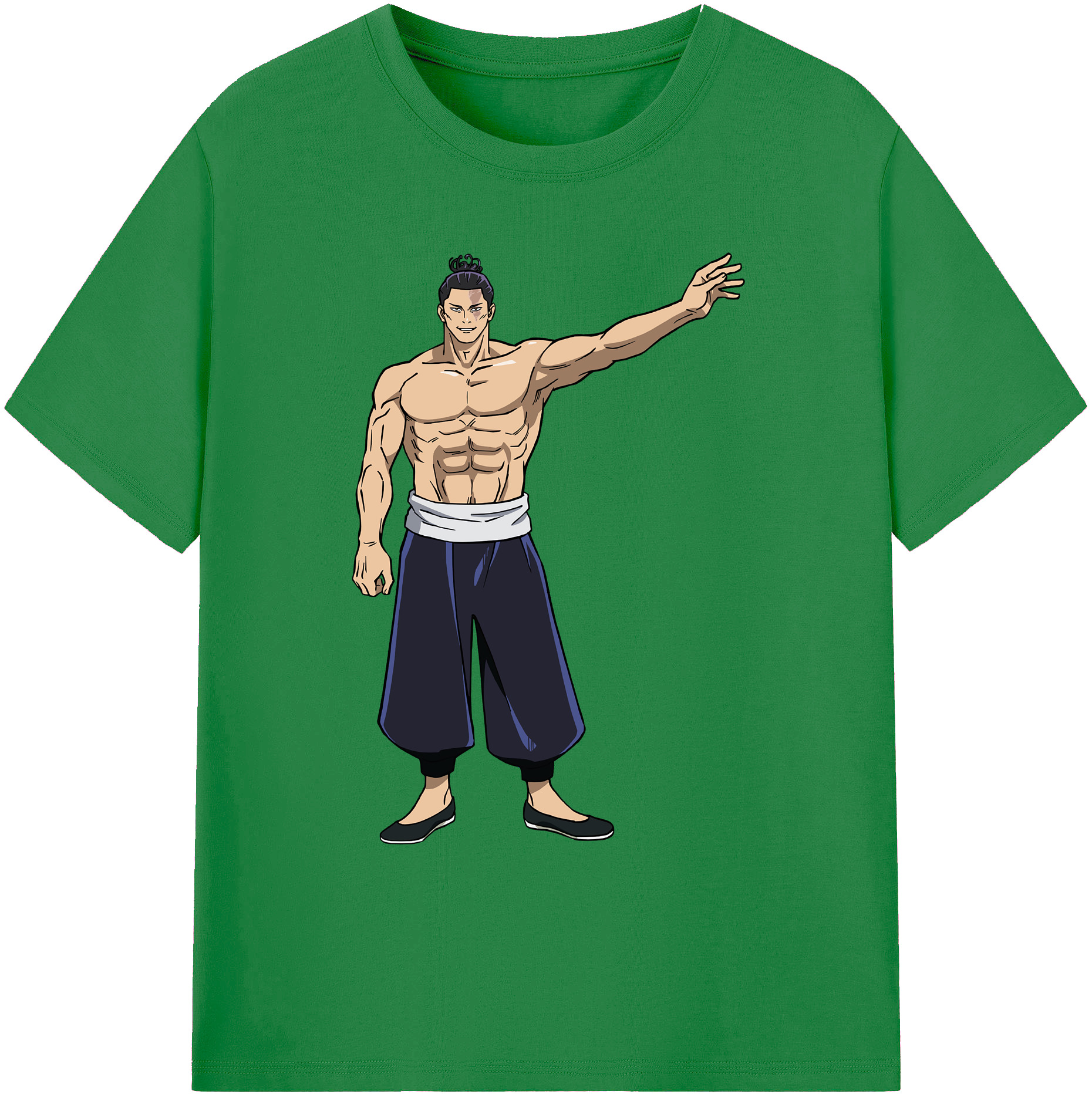 （画像用） 呪術廻戦 Jujutsu Kaisen 綿100％ メンズ半袖Tシャツ｜肌触りやわらか＆通気性