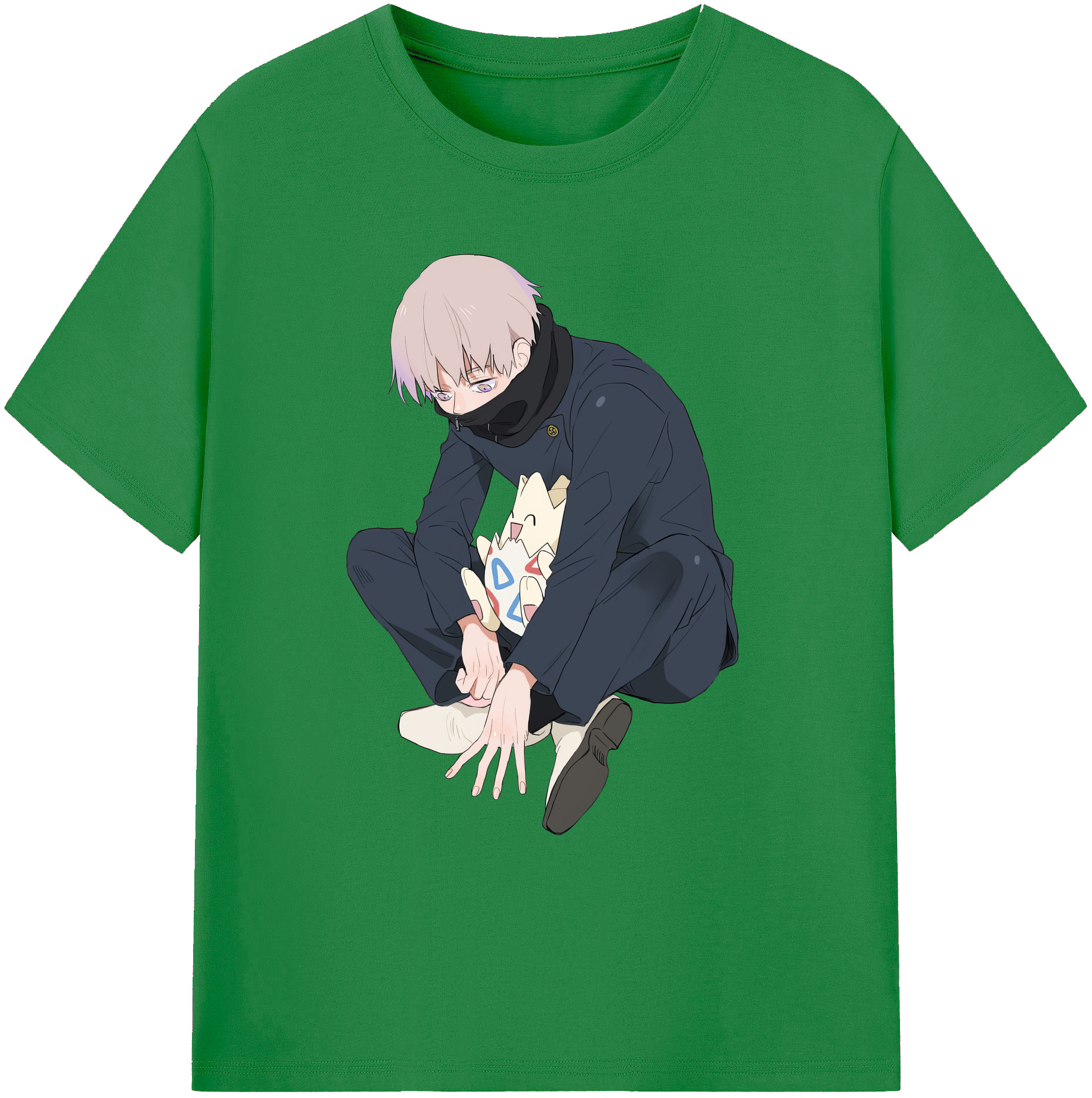 （画像用） 呪術廻戦 Jujutsu Kaisen 綿100％ メンズ半袖Tシャツ｜肌触りやわらか＆通気性
