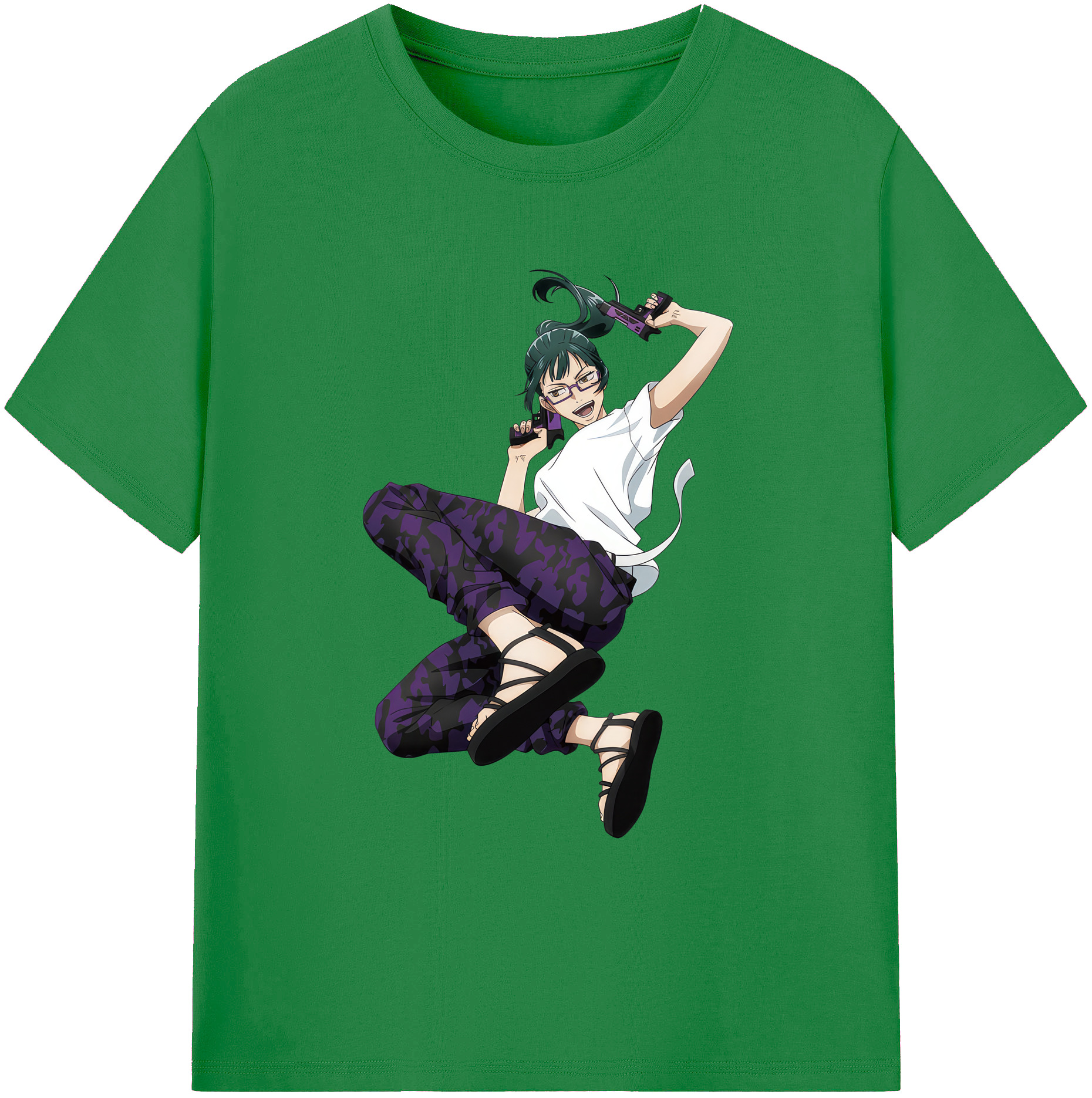 （画像用） 呪術廻戦 Jujutsu Kaisen 綿100％ メンズ半袖Tシャツ｜肌触りやわらか＆通気性