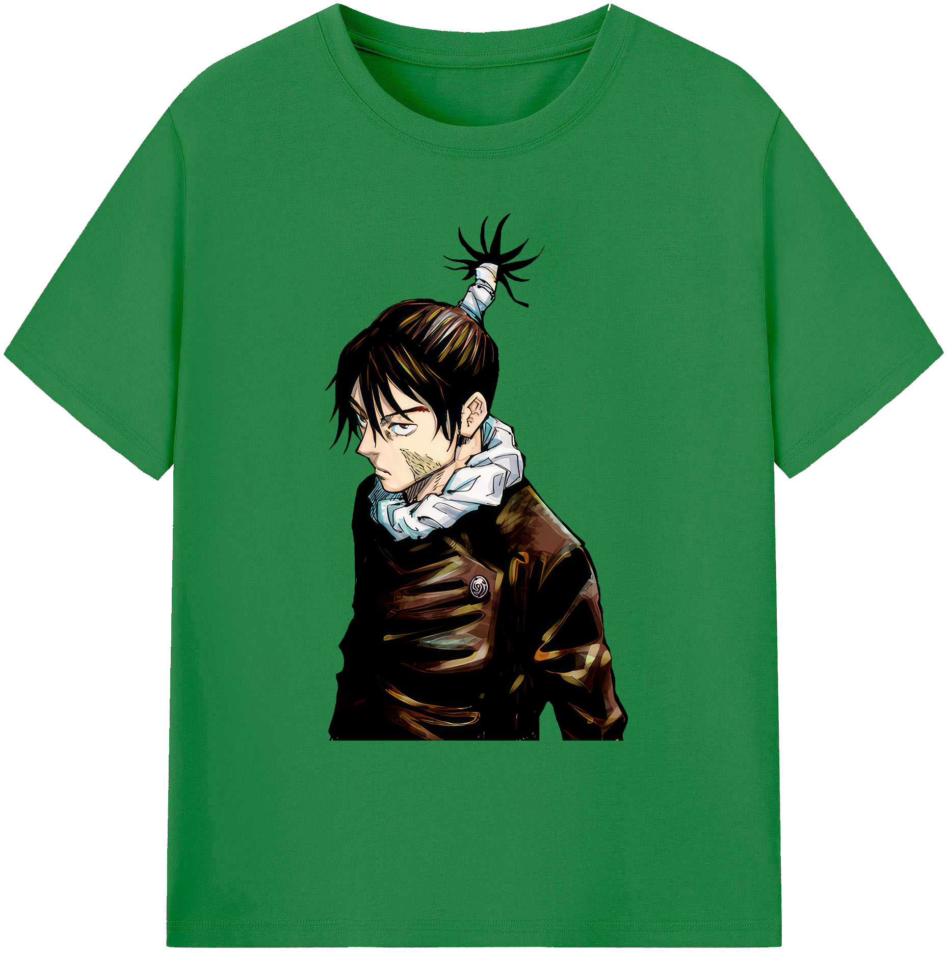 （画像用） 呪術廻戦 Jujutsu Kaisen 綿100％ メンズ半袖Tシャツ｜肌触りやわらか＆通気性