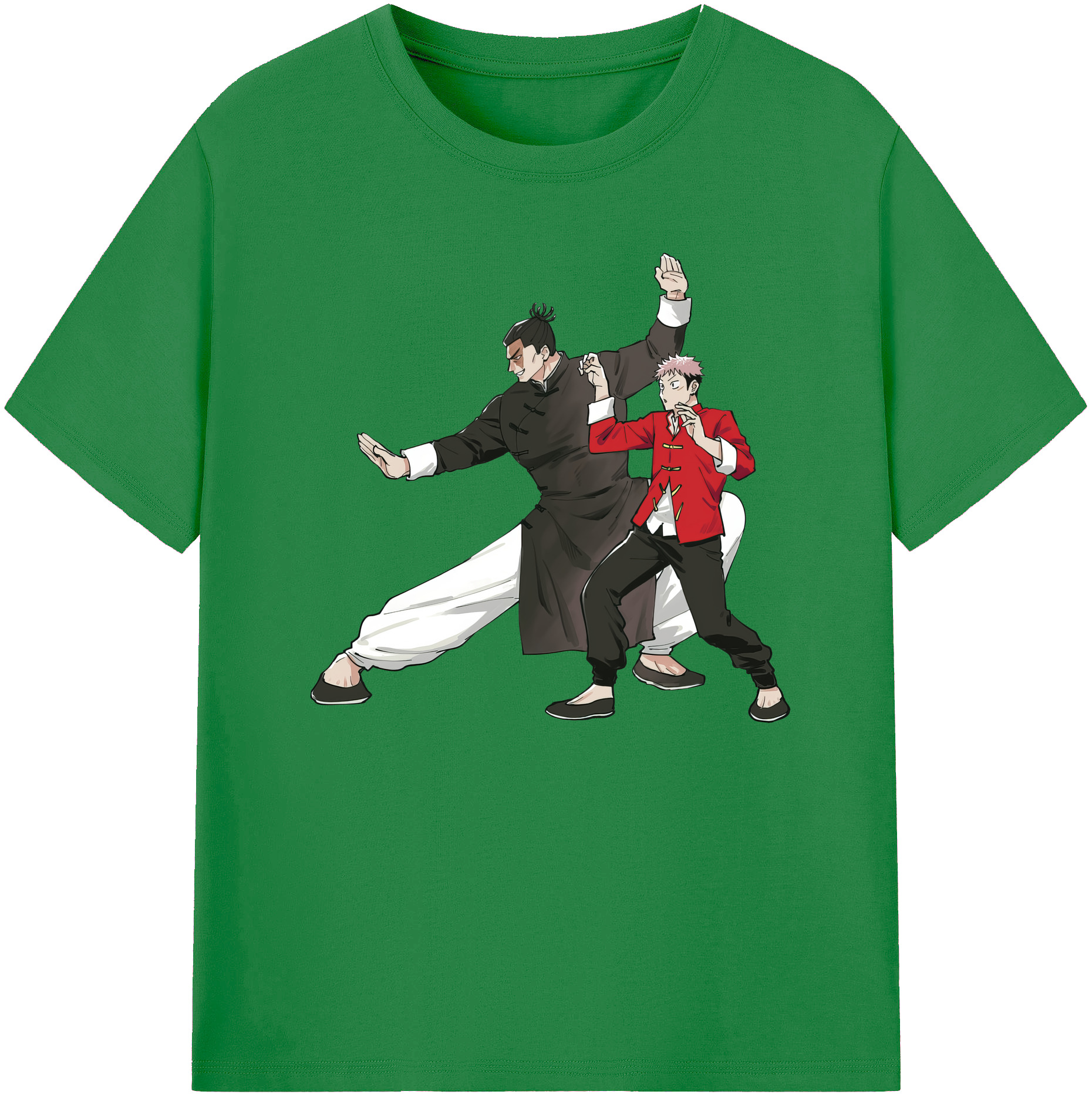 （画像用） 呪術廻戦 Jujutsu Kaisen 綿100％ メンズ半袖Tシャツ｜肌触りやわらか＆通気性