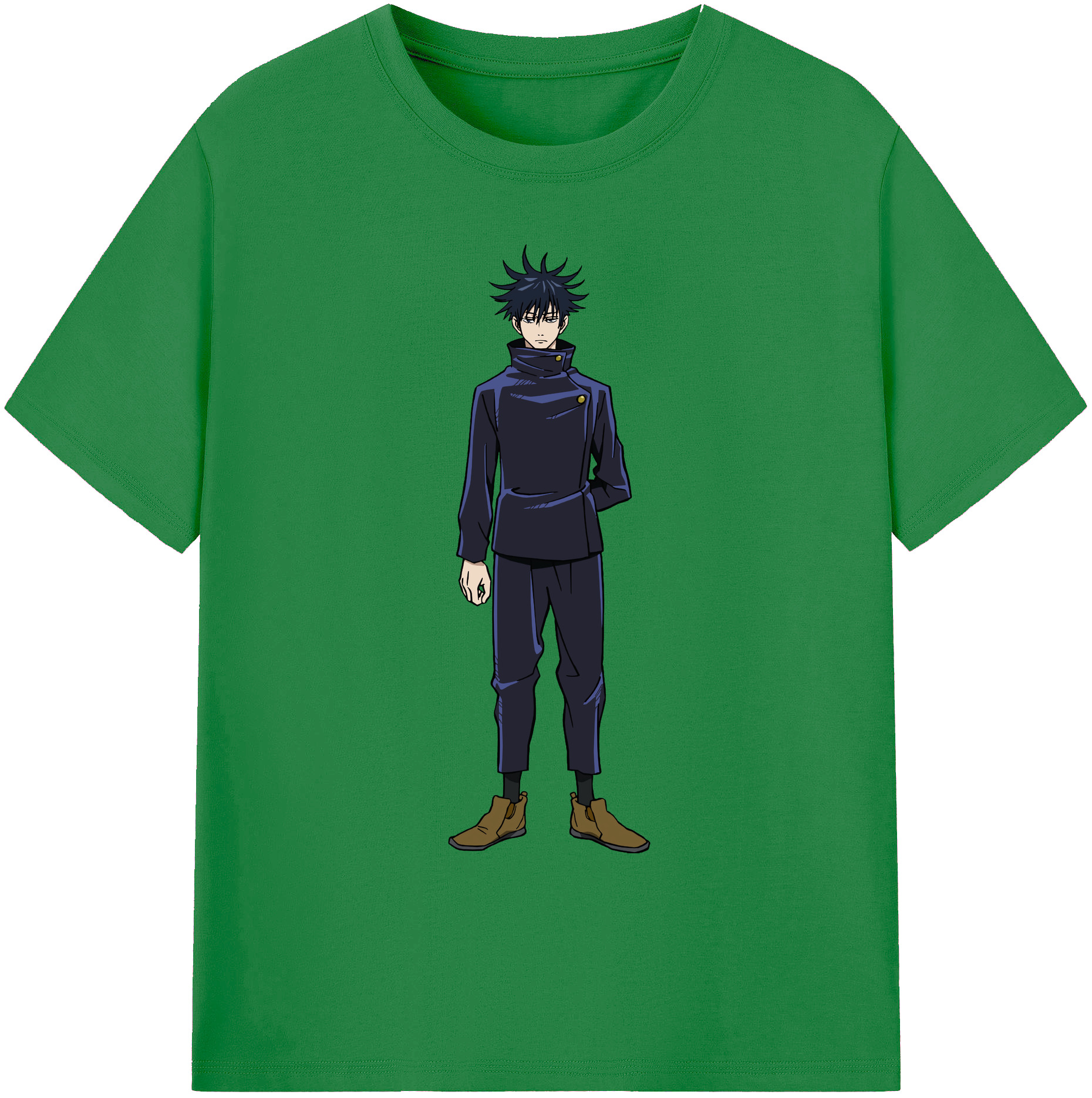 （画像用） 呪術廻戦 Jujutsu Kaisen 綿100％ メンズ半袖Tシャツ｜肌触りやわらか＆通気性