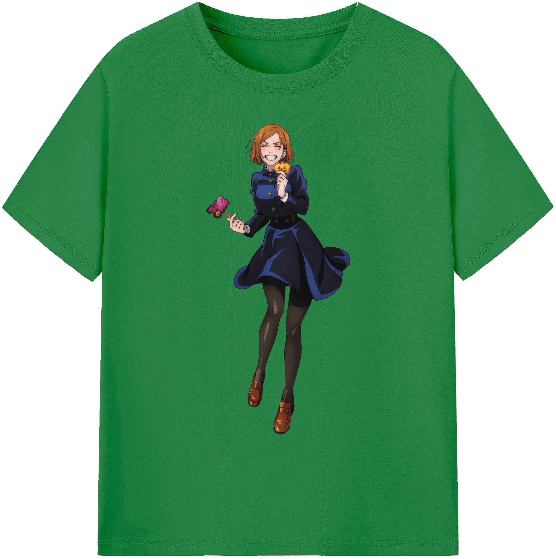 （画像用） 呪術廻戦 Jujutsu Kaisen 綿100％ メンズ半袖Tシャツ｜肌触りやわらか＆通気性