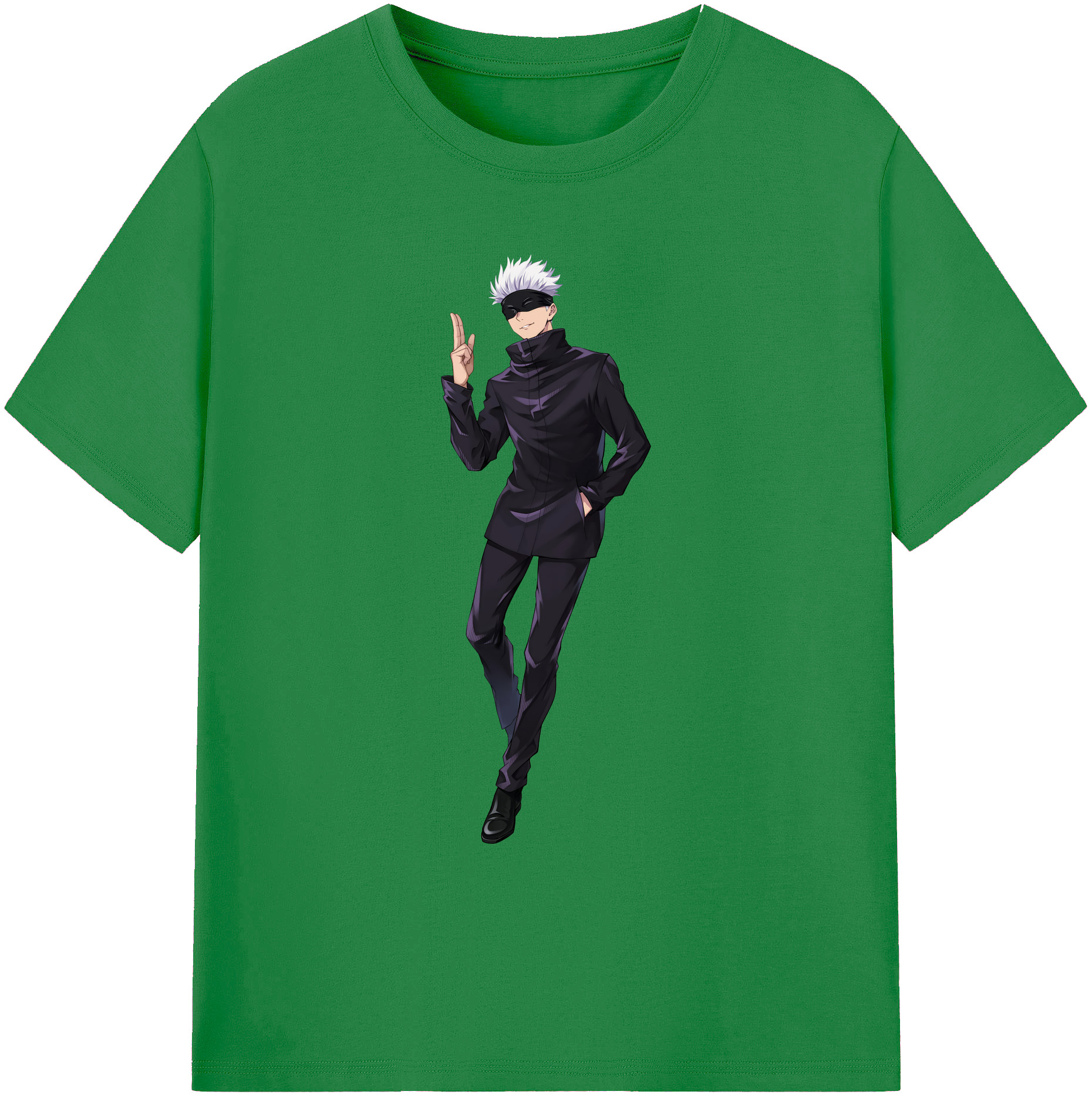 （画像用） 呪術廻戦 Jujutsu Kaisen 綿100％ メンズ半袖Tシャツ｜肌触りやわらか＆通気性