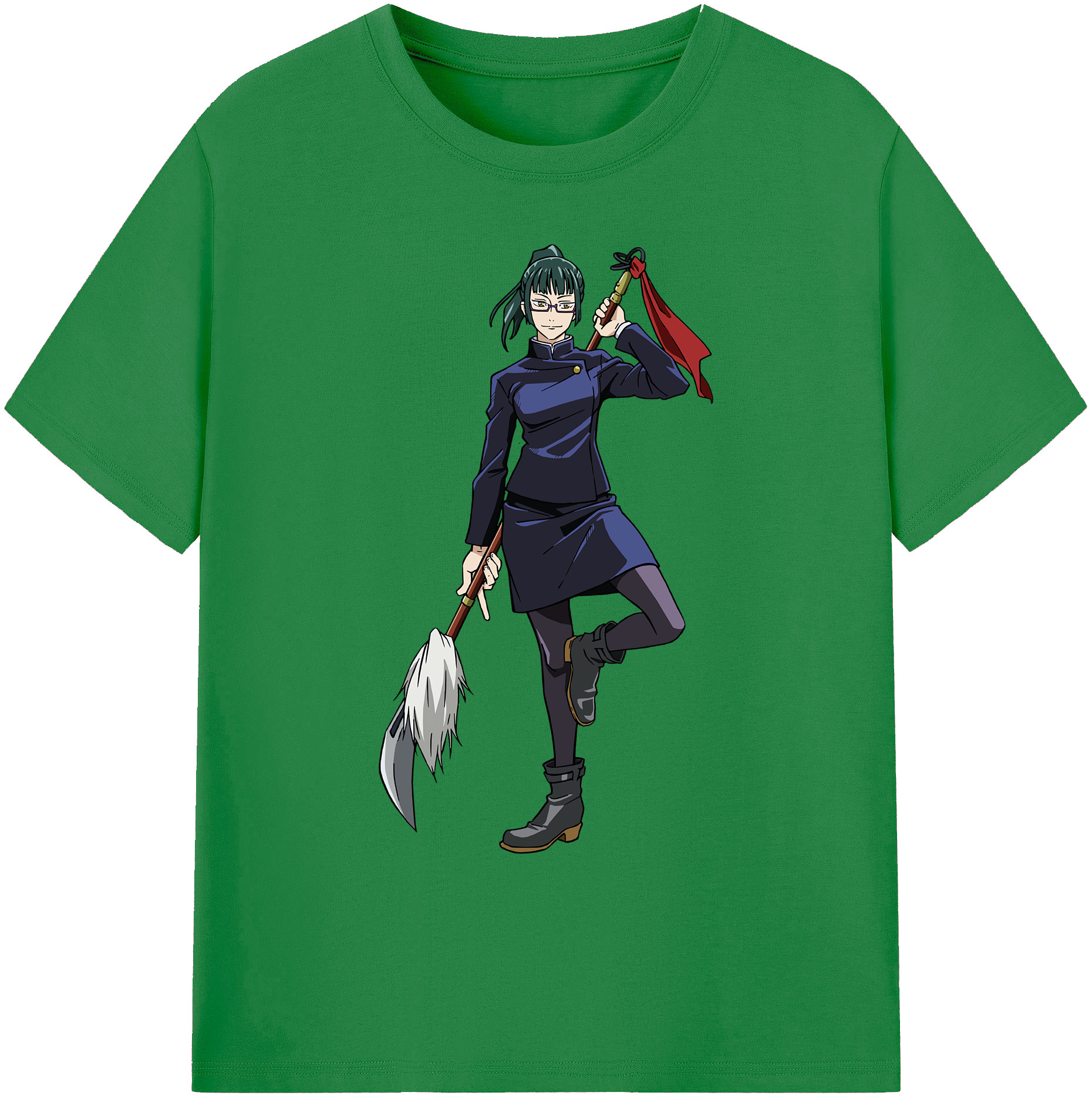 （画像用） 呪術廻戦 Jujutsu Kaisen 綿100％ メンズ半袖Tシャツ｜肌触りやわらか＆通気性