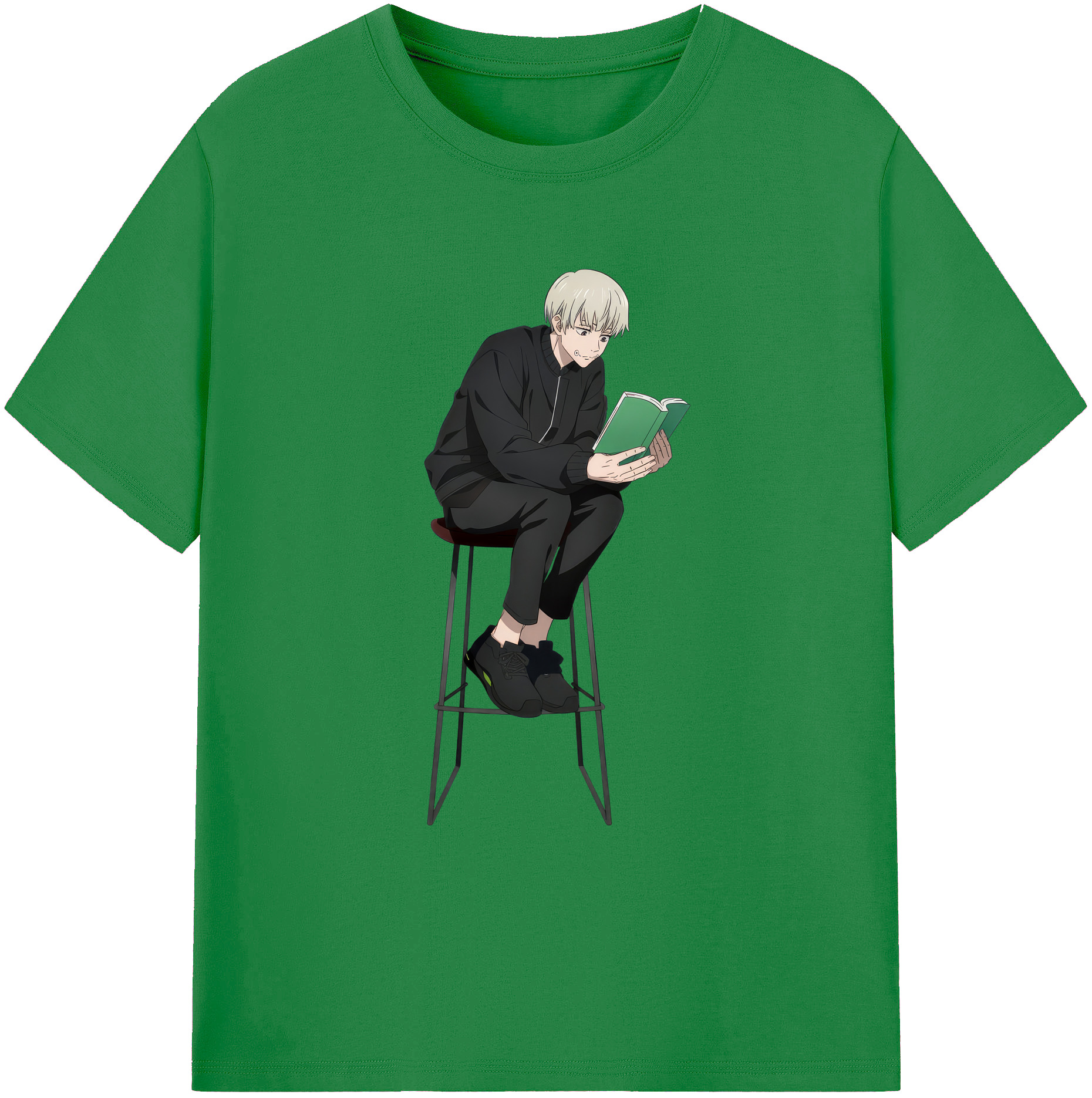 （画像用） 呪術廻戦 Jujutsu Kaisen 綿100％ メンズ半袖Tシャツ｜肌触りやわらか＆通気性