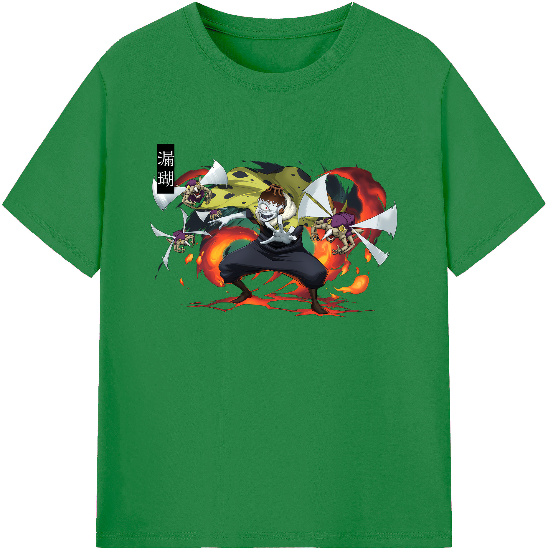 （画像用） 呪術廻戦 Jujutsu Kaisen 綿100％ メンズ半袖Tシャツ｜肌触りやわらか＆通気性