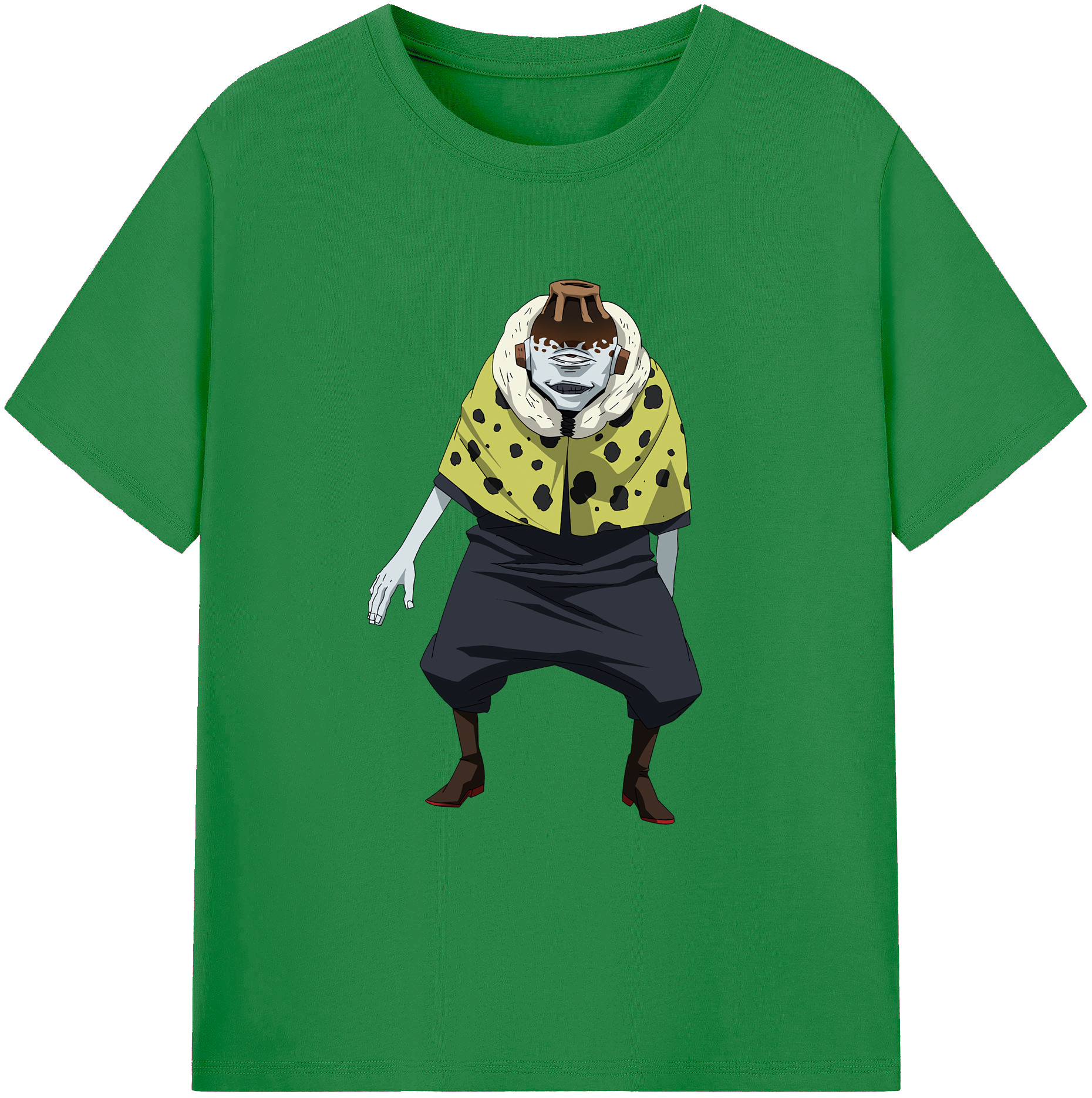（画像用） 呪術廻戦 Jujutsu Kaisen 綿100％ メンズ半袖Tシャツ｜肌触りやわらか＆通気性