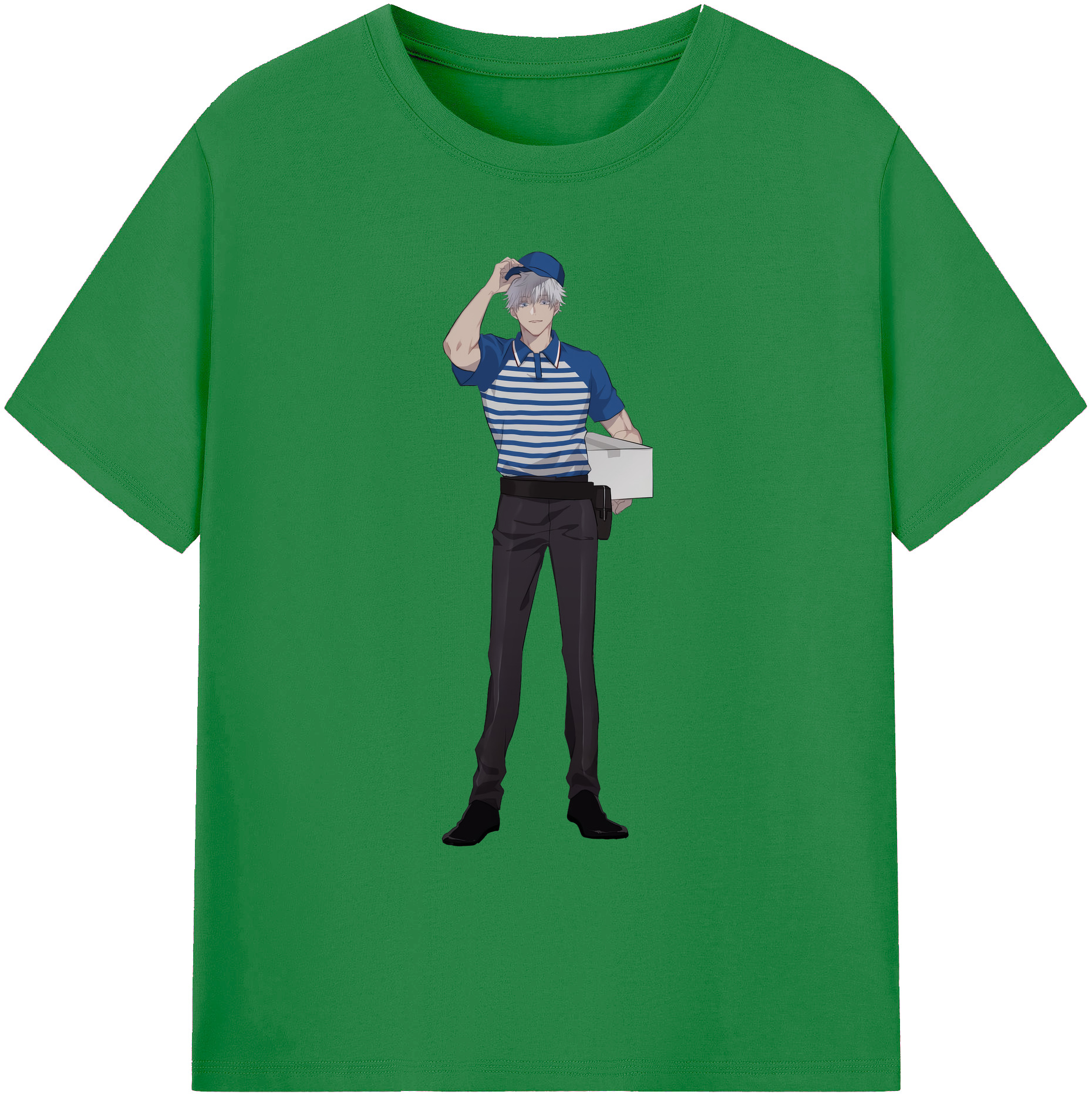（画像用） 呪術廻戦 Jujutsu Kaisen 綿100％ メンズ半袖Tシャツ｜肌触りやわらか＆通気性